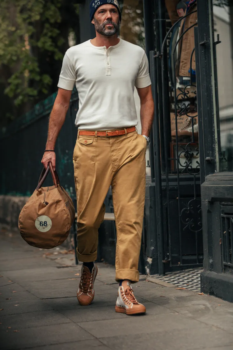 &SONS Beckett Trousers Tan