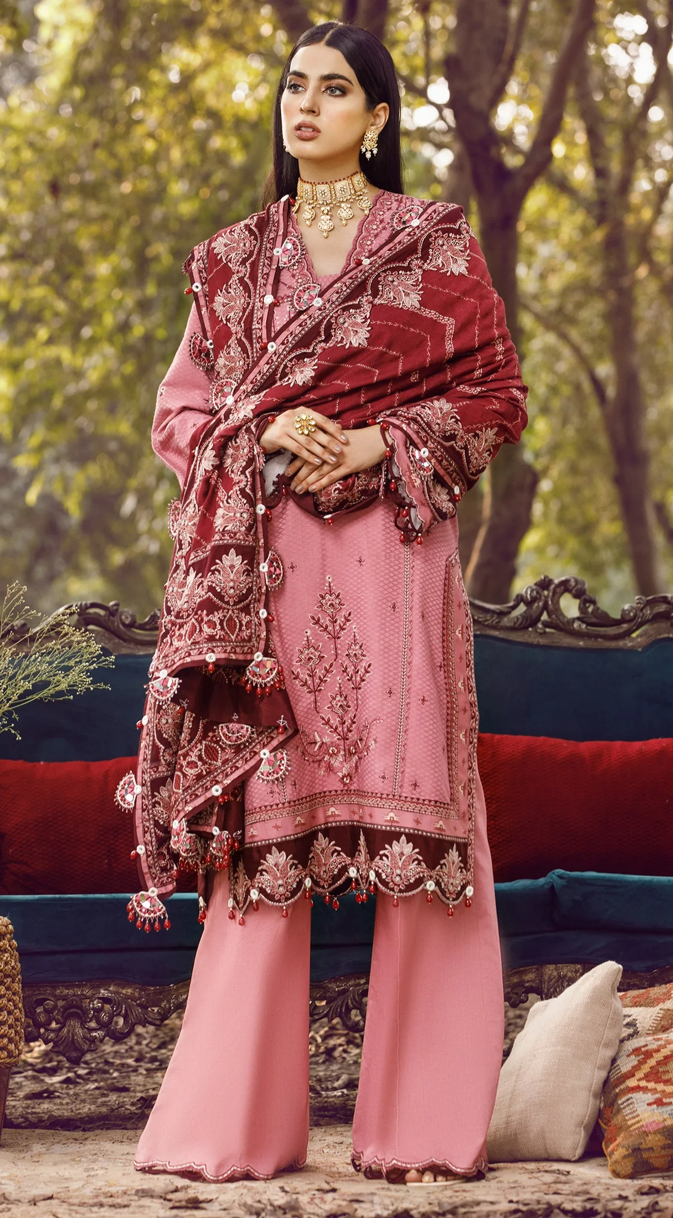 Anaya by Kiran Chaudhry · Ankara Winter Linen Collection – AMAL