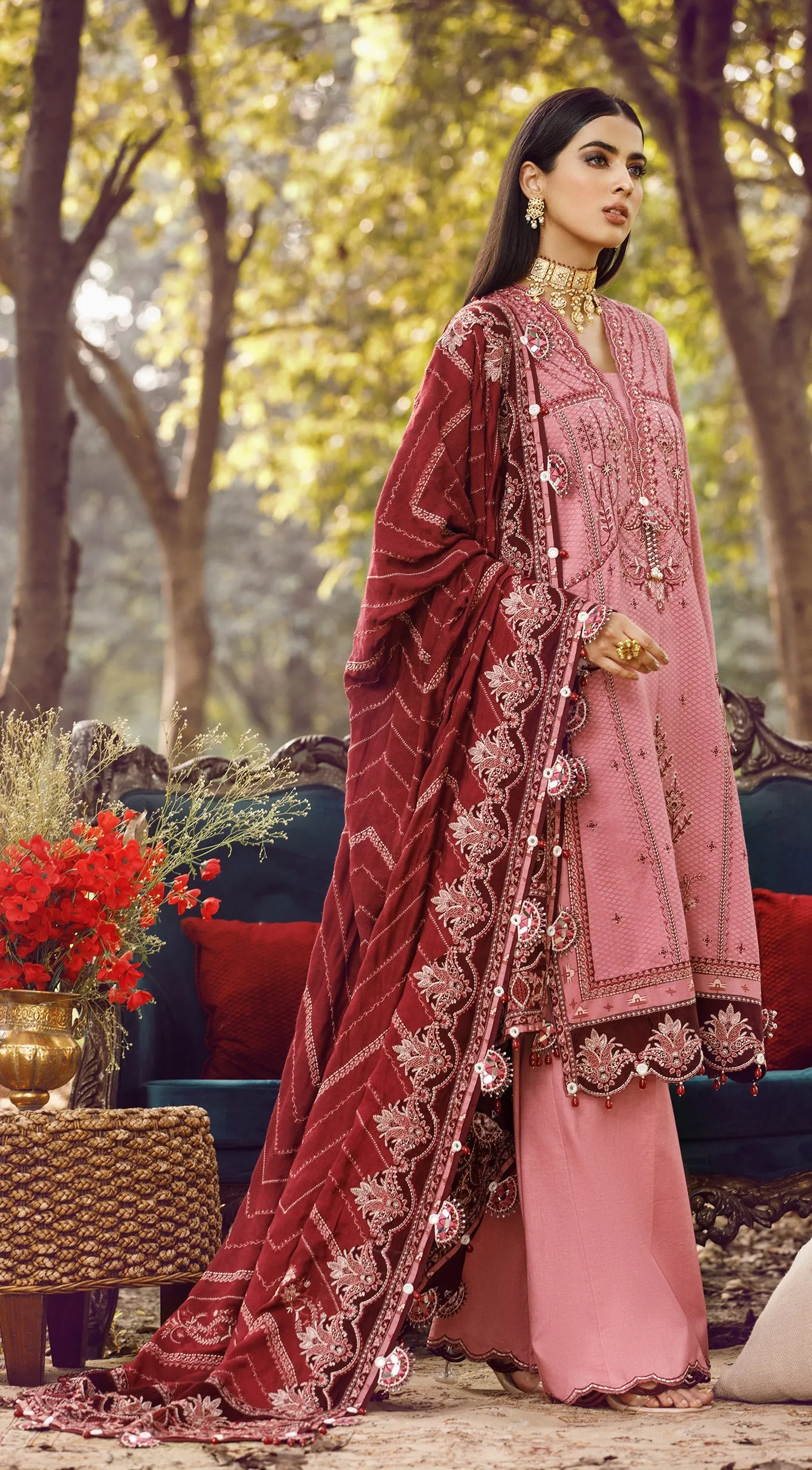 Anaya by Kiran Chaudhry · Ankara Winter Linen Collection – AMAL