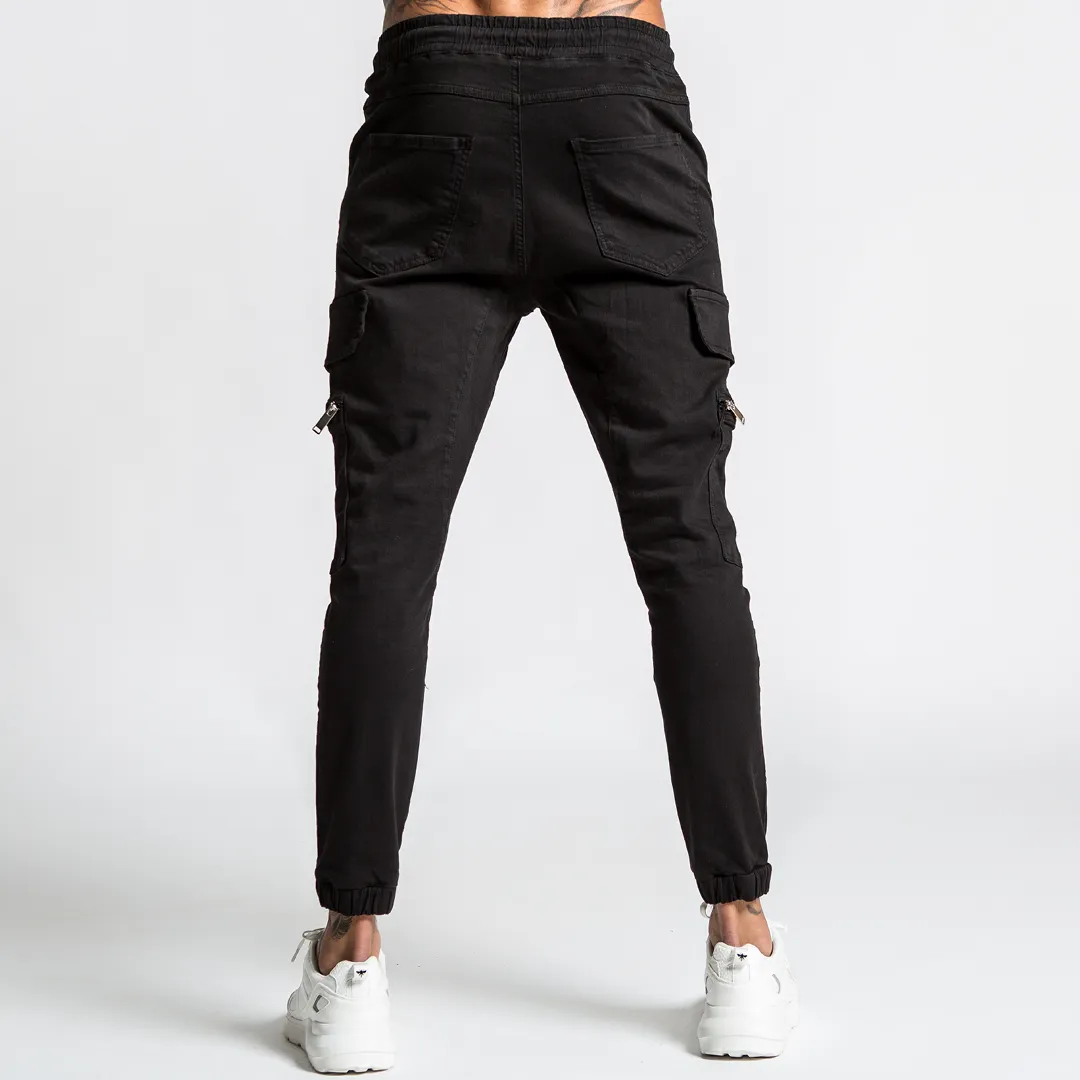 Argent Cargo Pants - Black