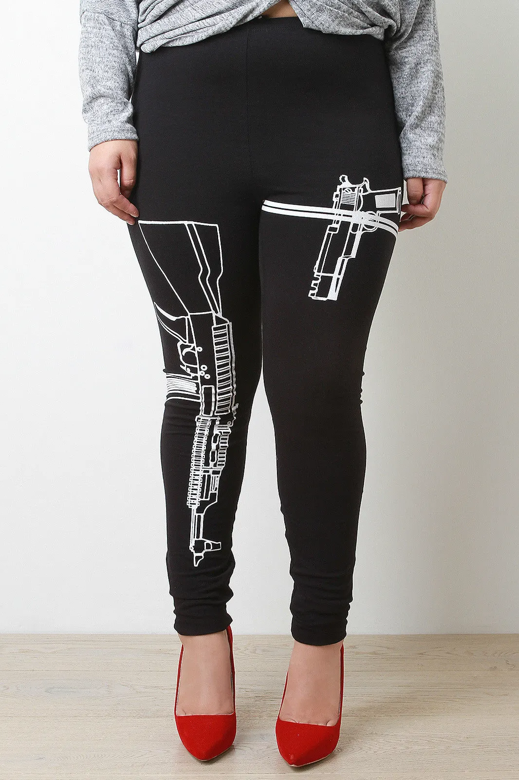 Arsenal Print Leggings