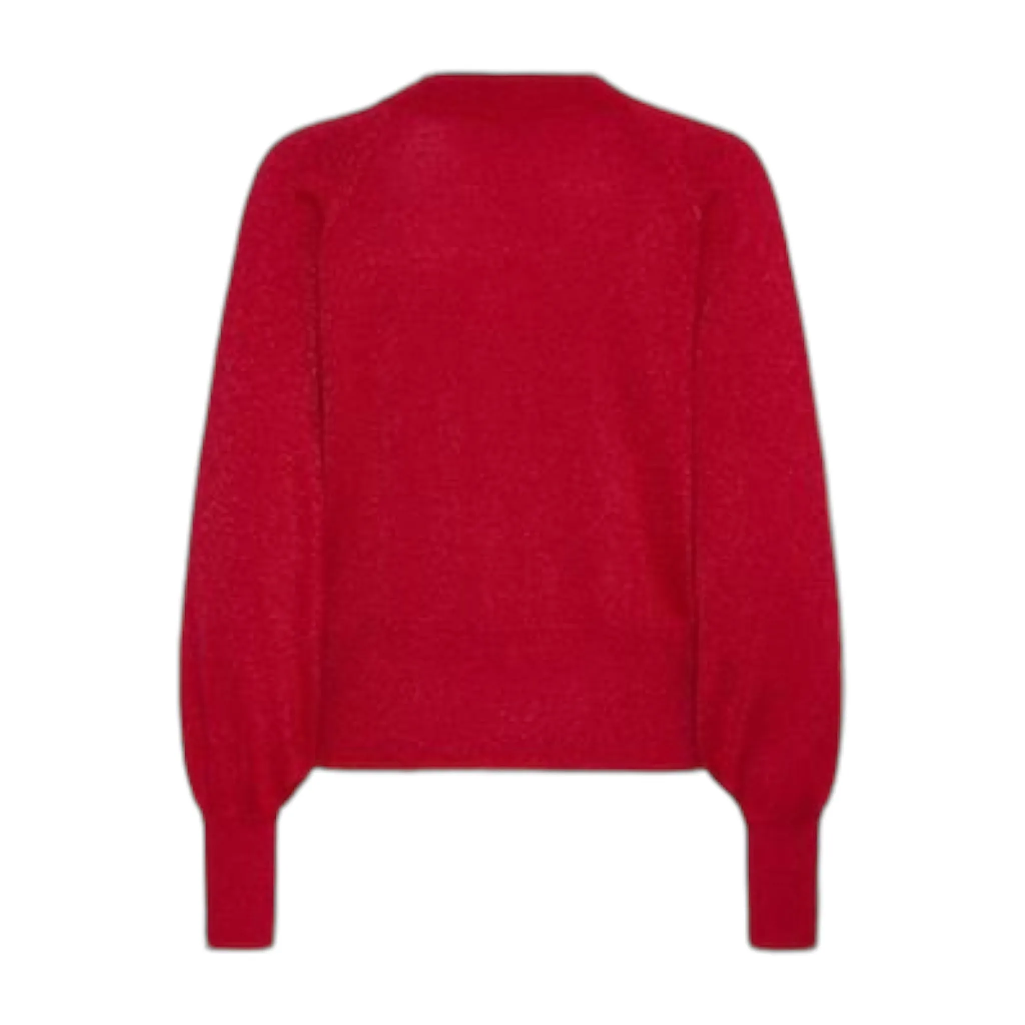 B Young Mobbe Sweater Haute Red Mix