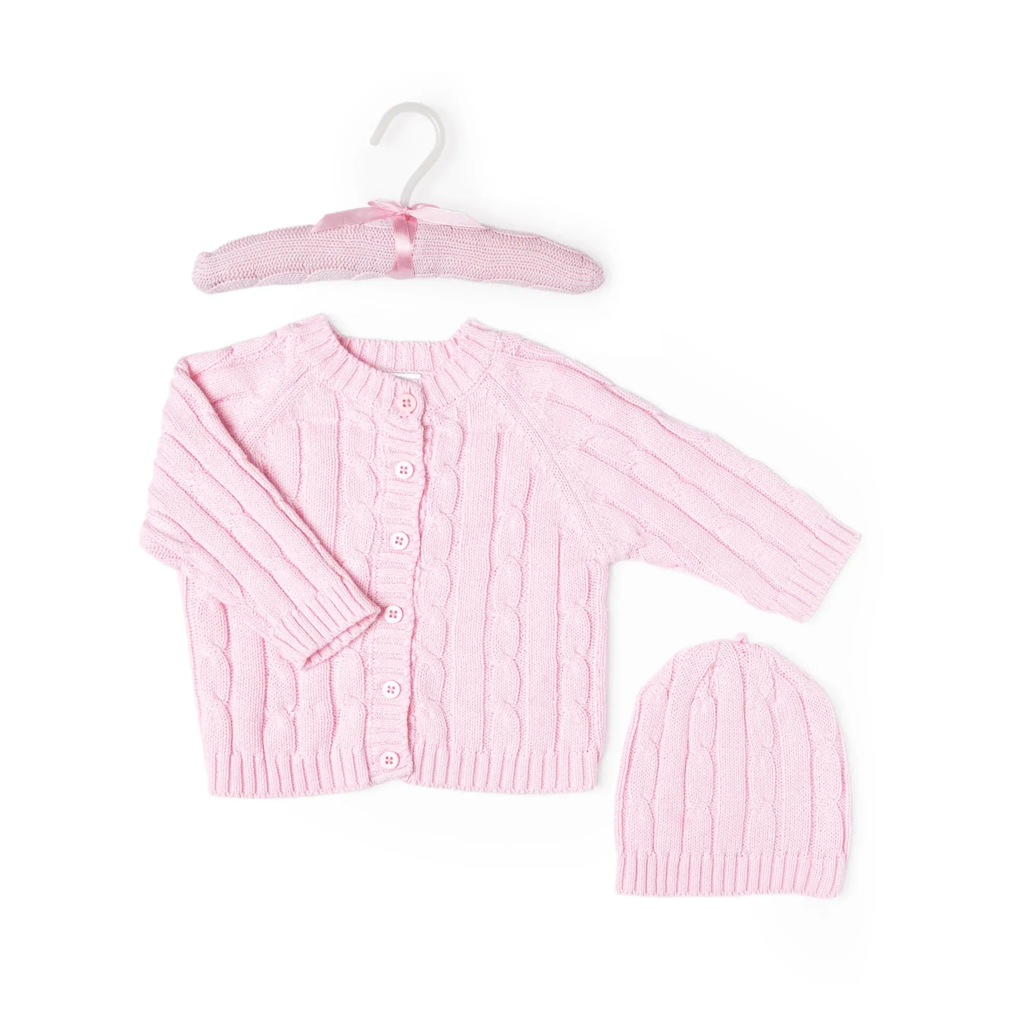 Baby Mode 2-Piece Knit Hanging Set