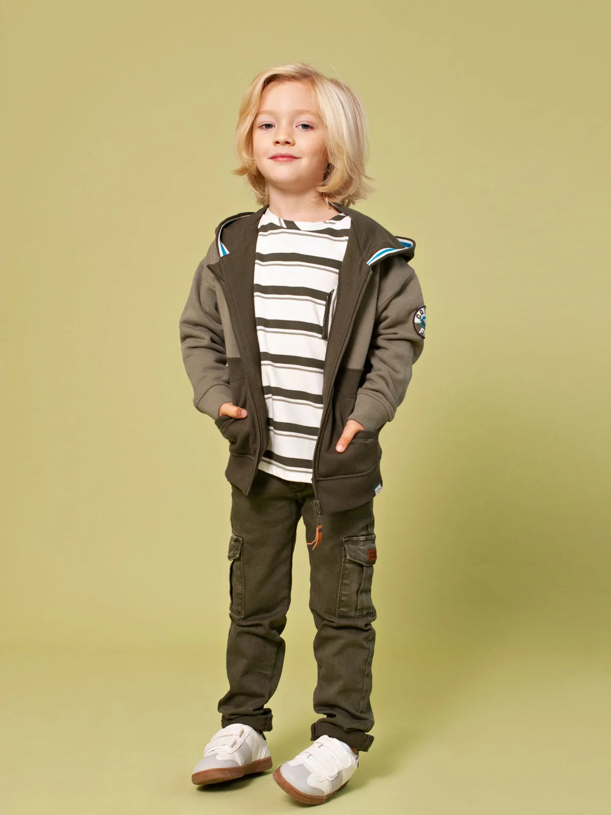 Babyface - Boys' green cargo pants-SSA24507275