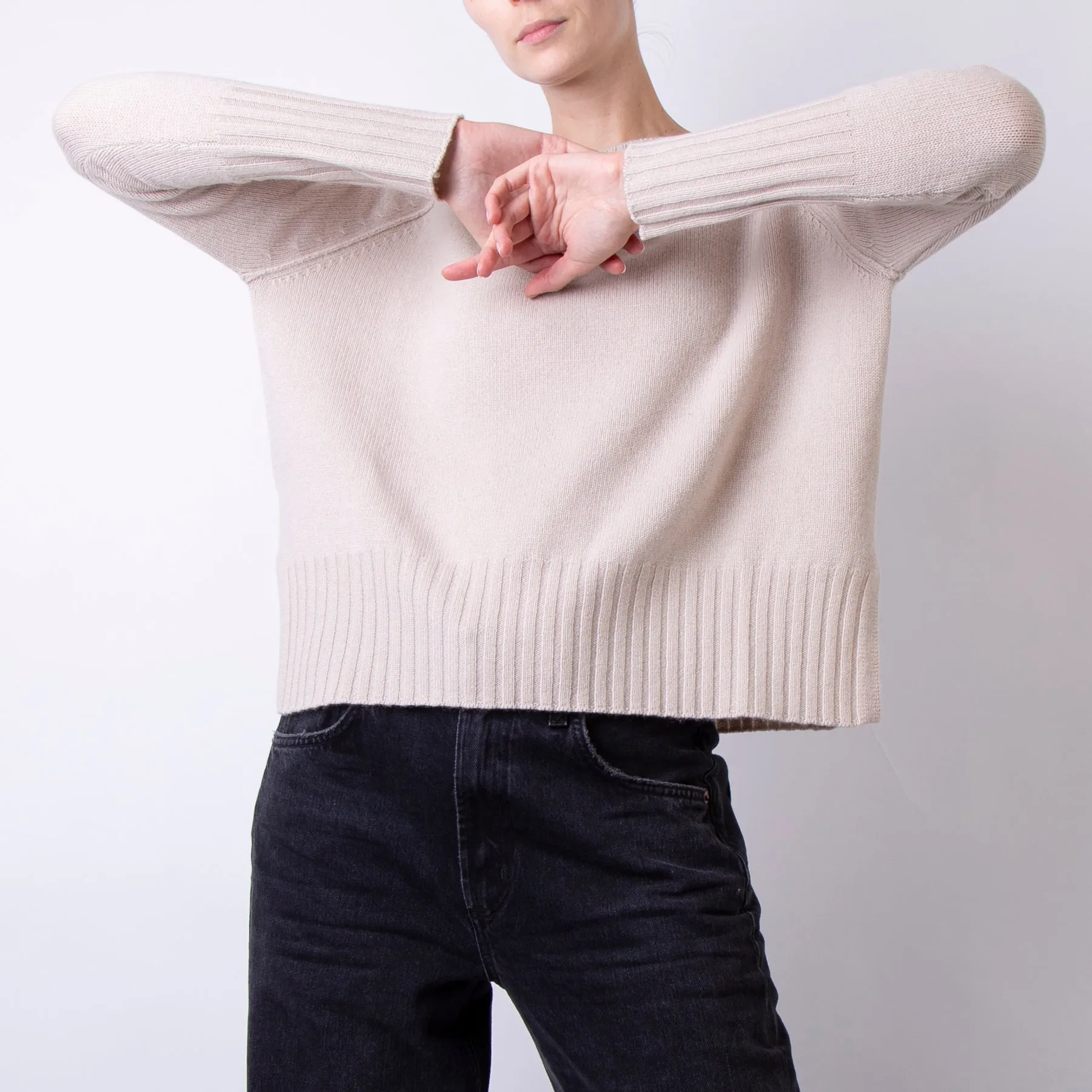 BE YOU SWEATER CD1175F4 310 BEIGE