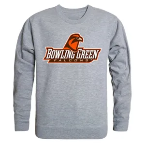 BGSU Bowling Green State University College Crewneck Pullover Sweatshirt Heather Grey