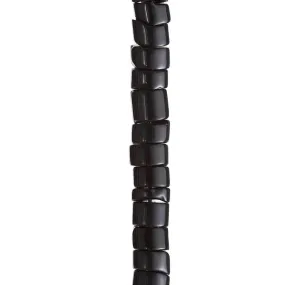 Black Onyx Bead Strand: 15 Inches