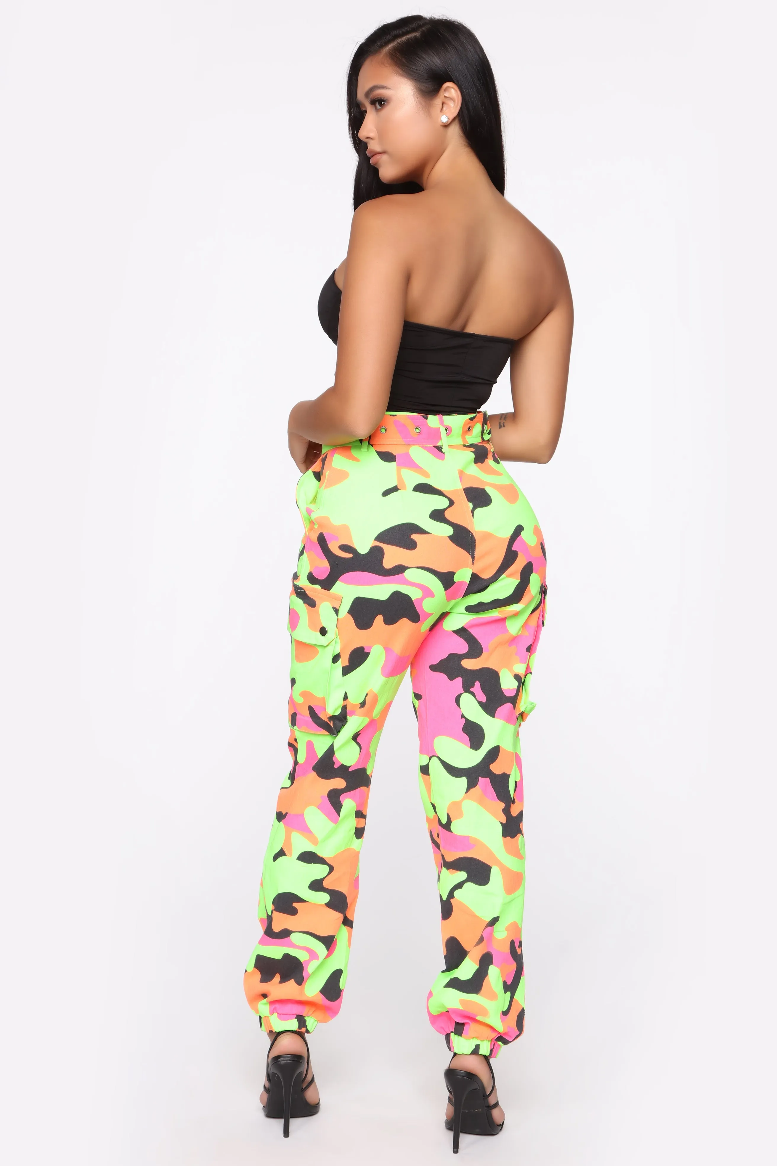 Blend In Cargo Joggers - Multi Color