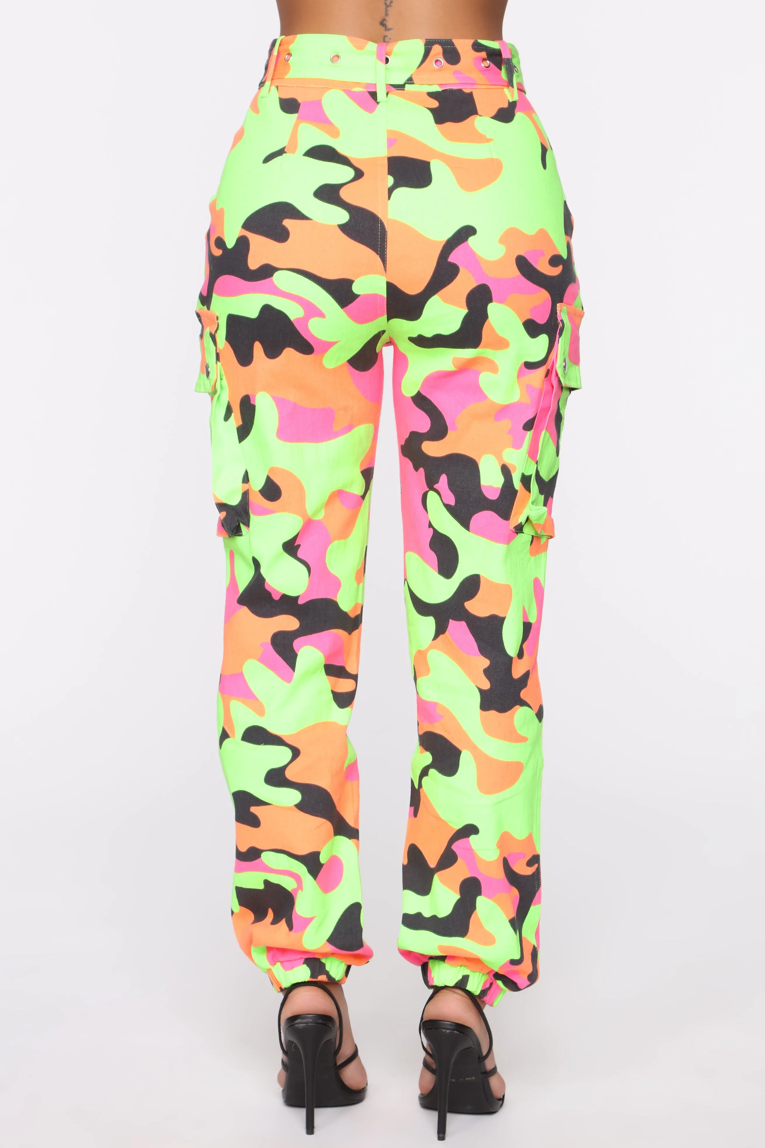 Blend In Cargo Joggers - Multi Color