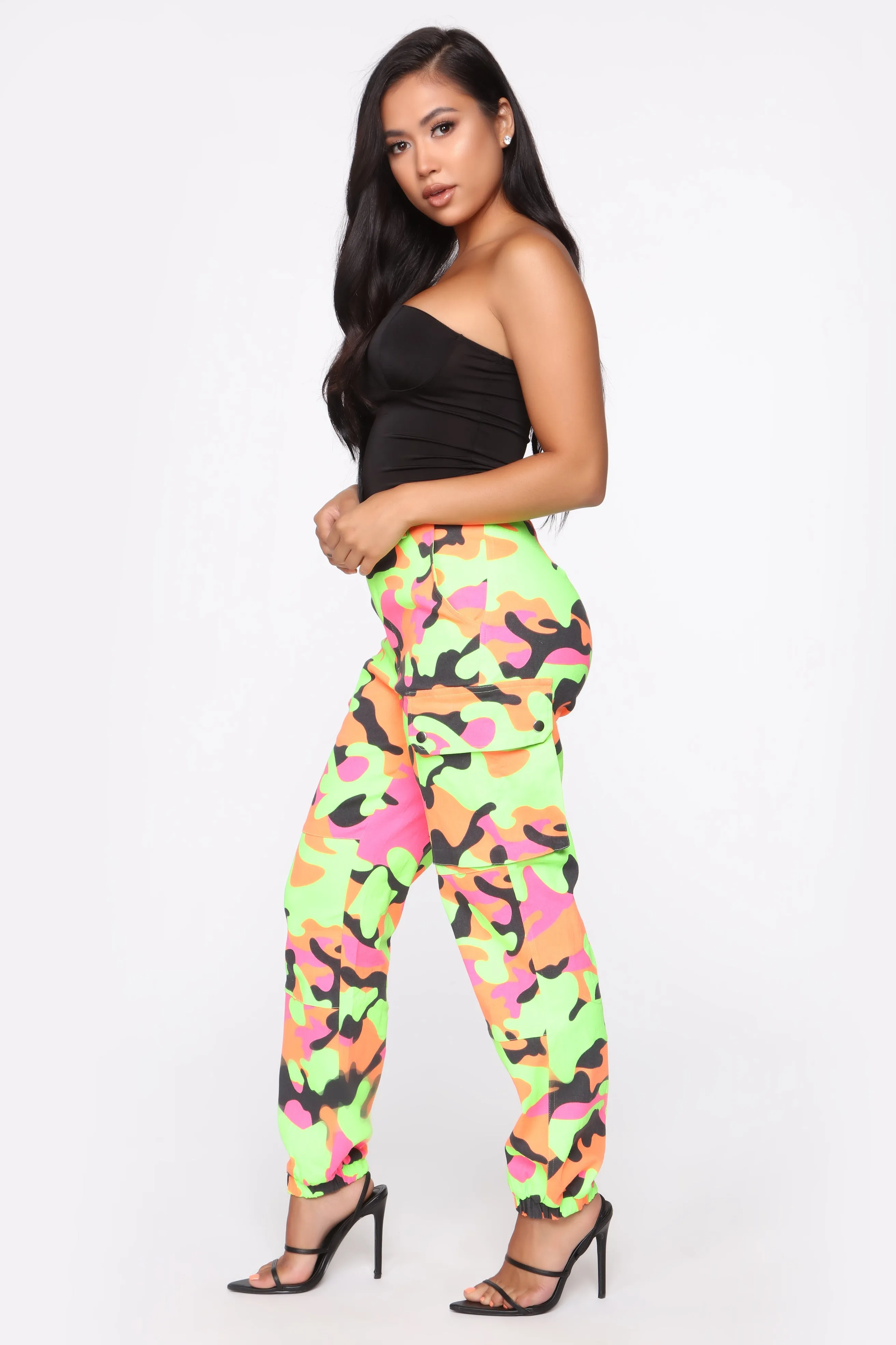 Blend In Cargo Joggers - Multi Color