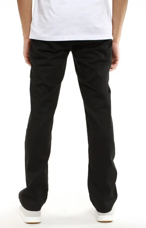 Brixton Slim Fit Chino Trousers - Onyx