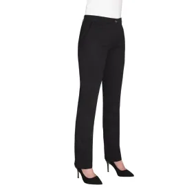 Brook Taverner Womens Houston Slim Leg Chinos Black Size 8