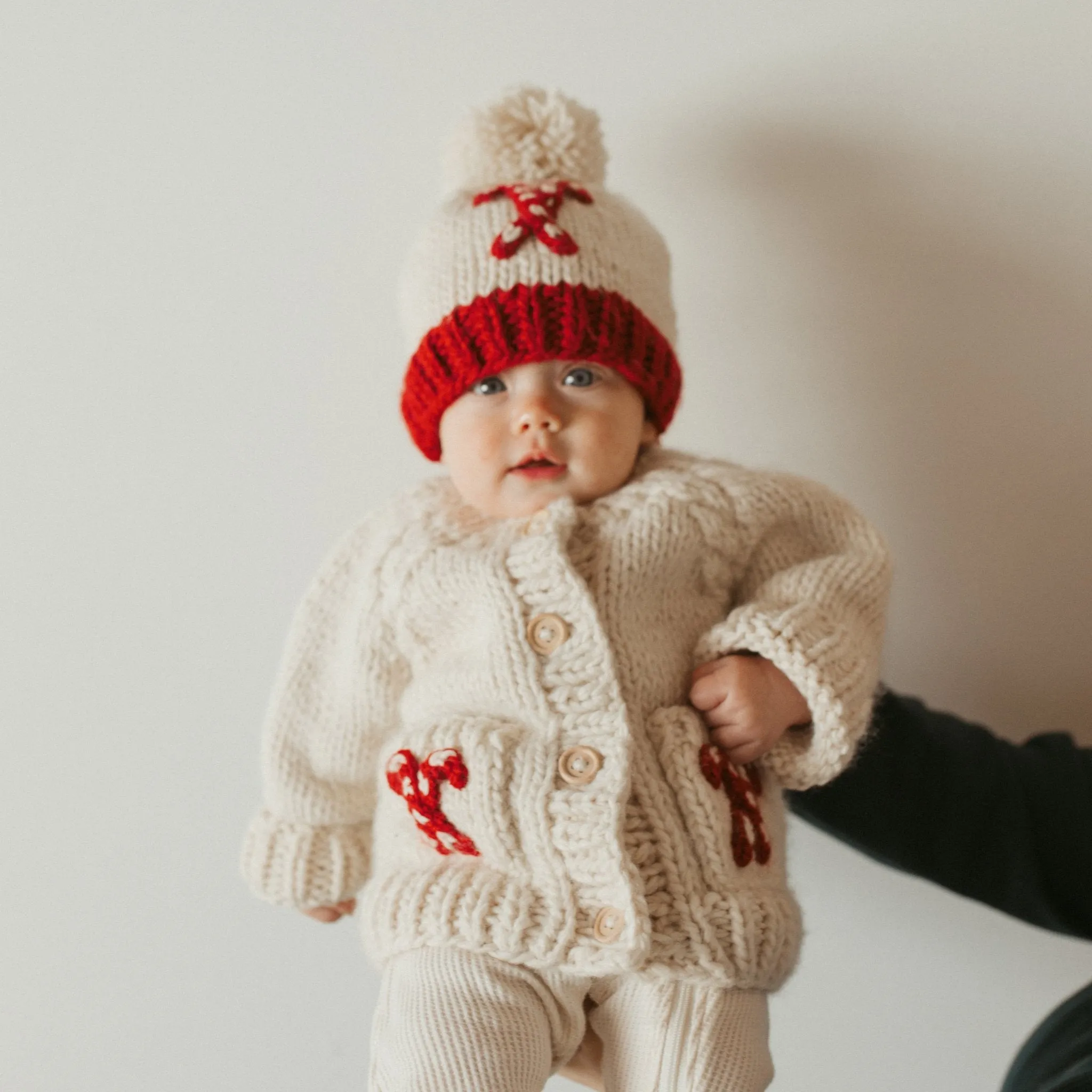 Candy Cane Cardigan Sweater