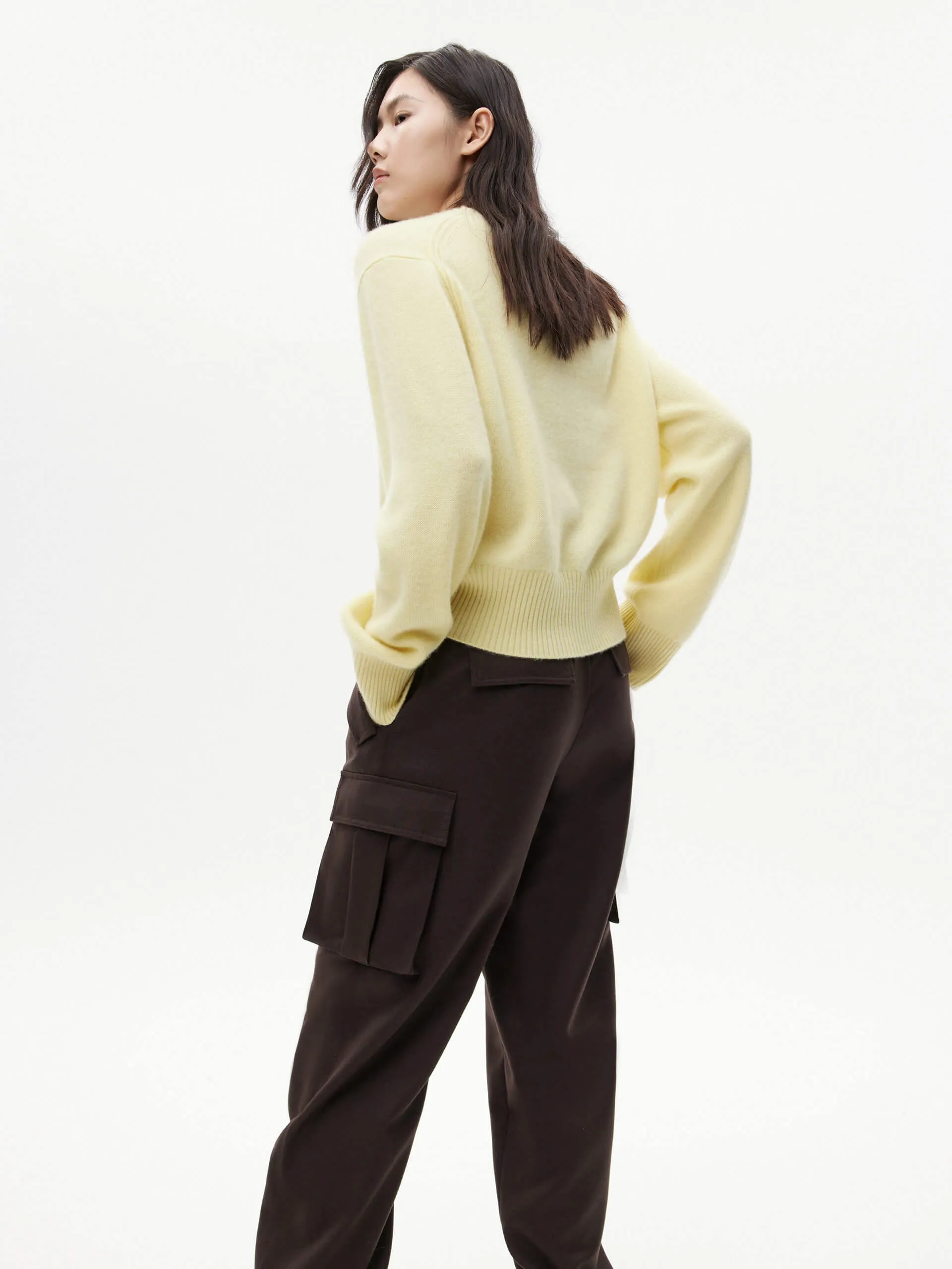 Cashmere Round Neck Sweater