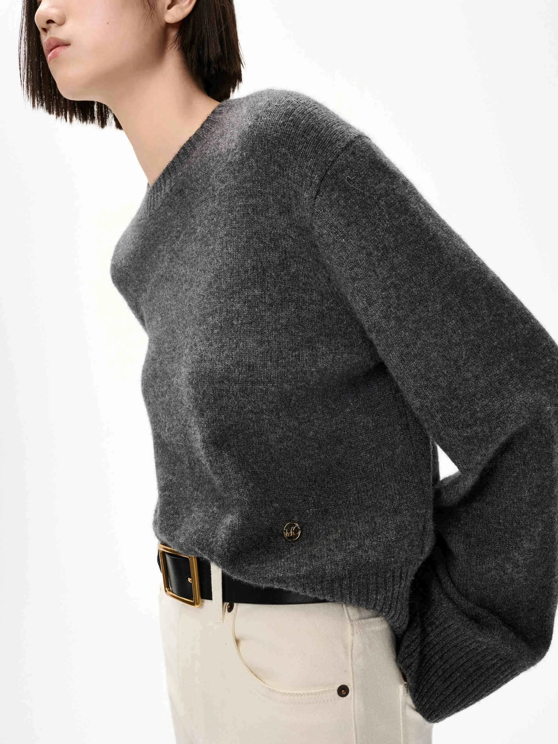 Cashmere Round Neck Sweater