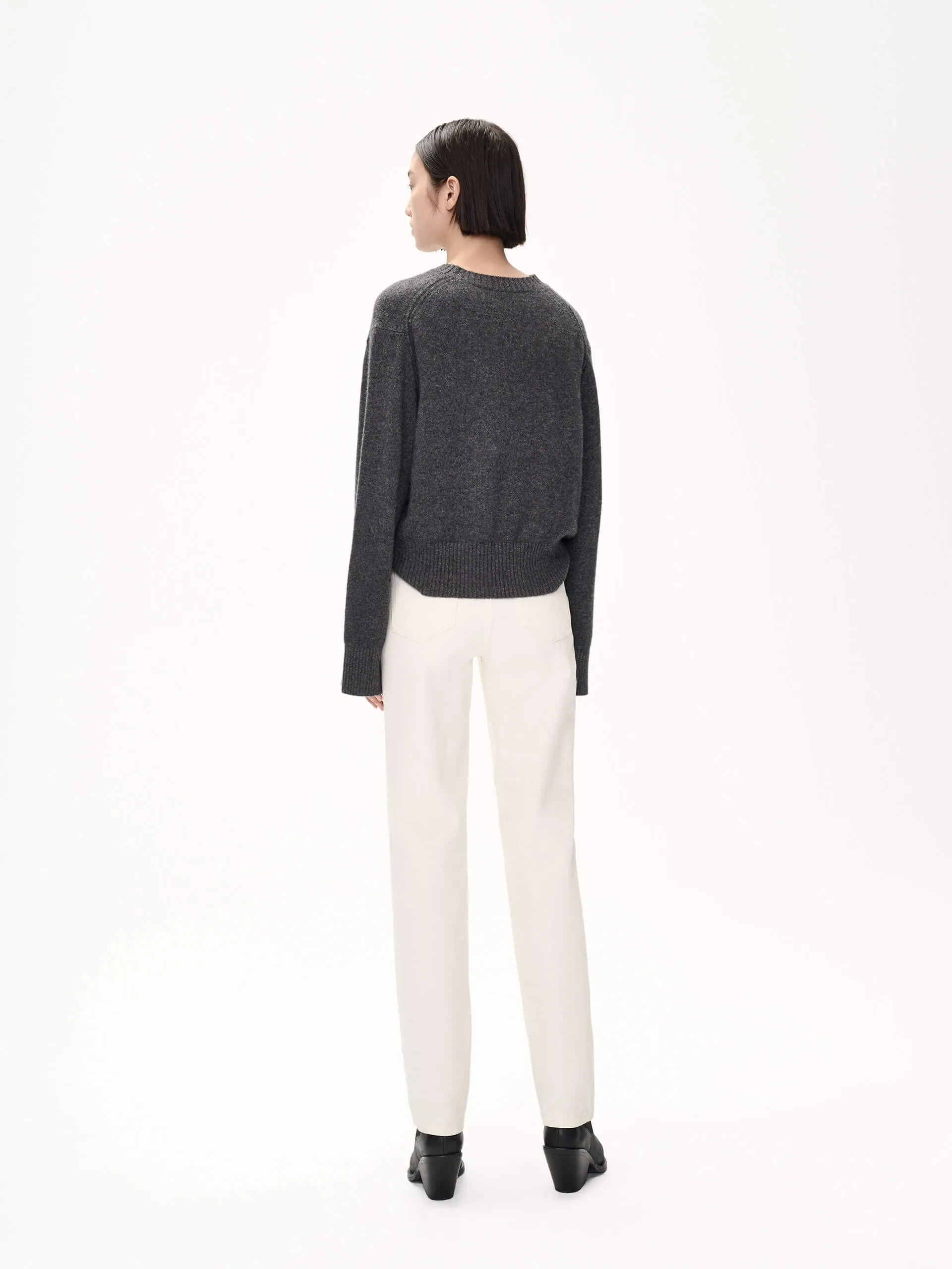 Cashmere Round Neck Sweater