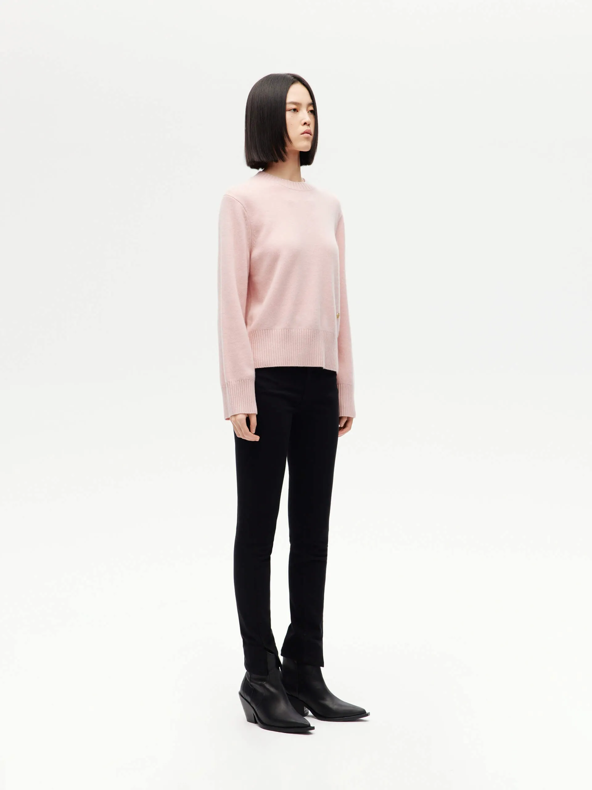 Cashmere Round Neck Sweater