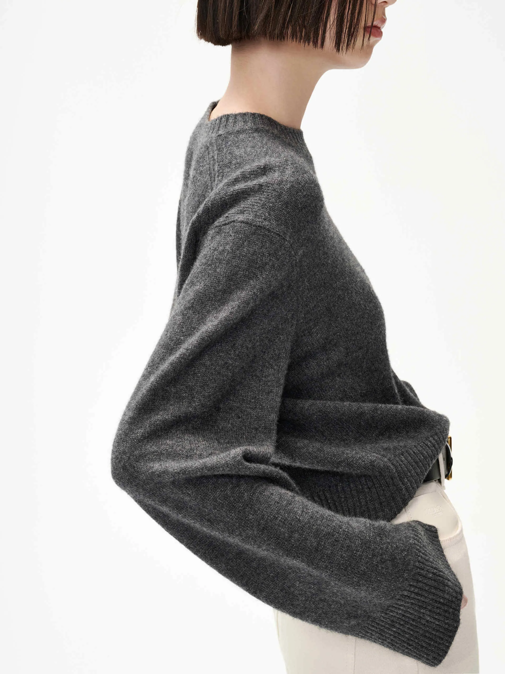 Cashmere Round Neck Sweater