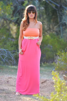 CCB Pocket Maxi - Apricot and Pink