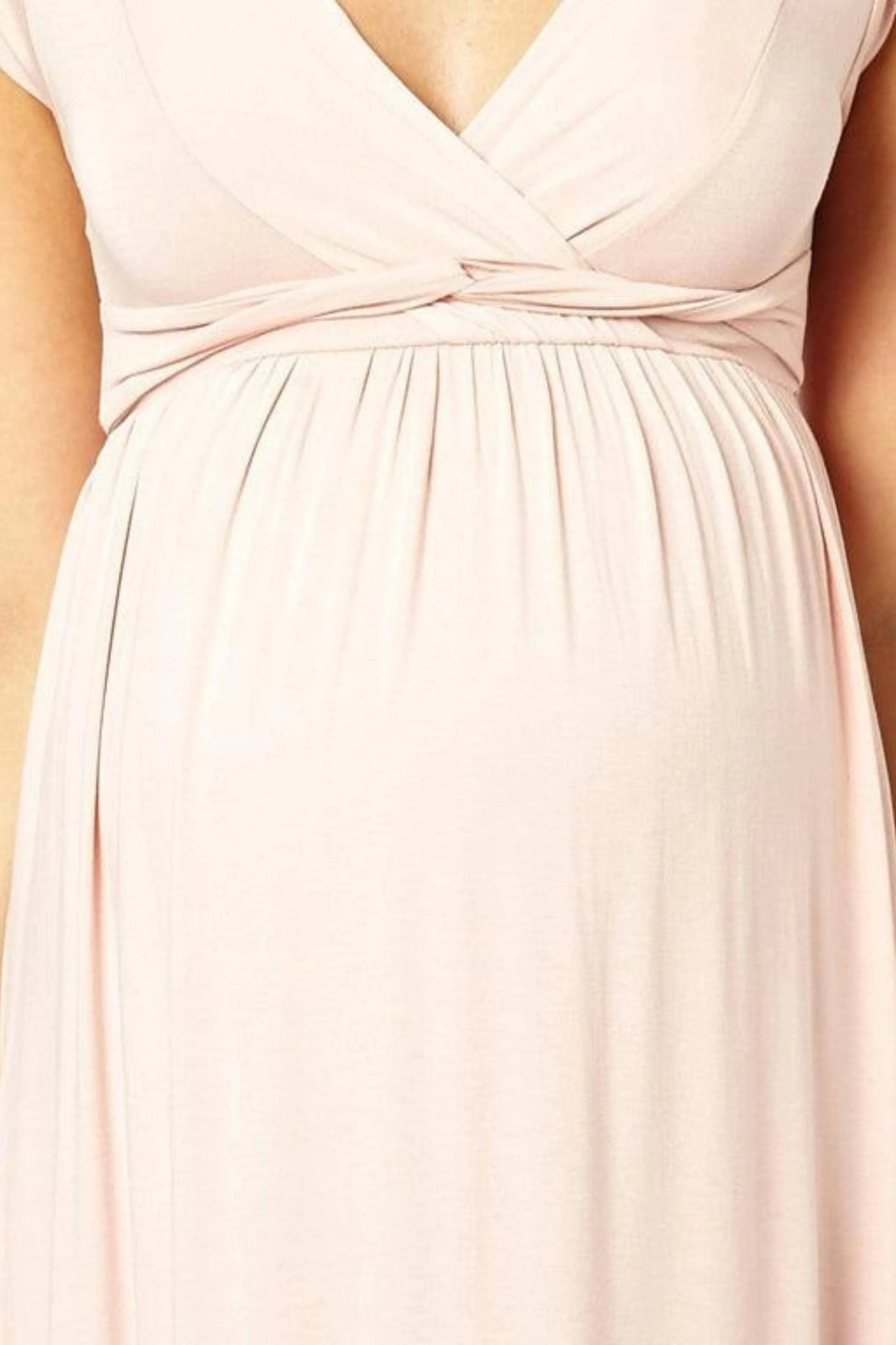 Chelsea Cotton Maxi - Blush Pink