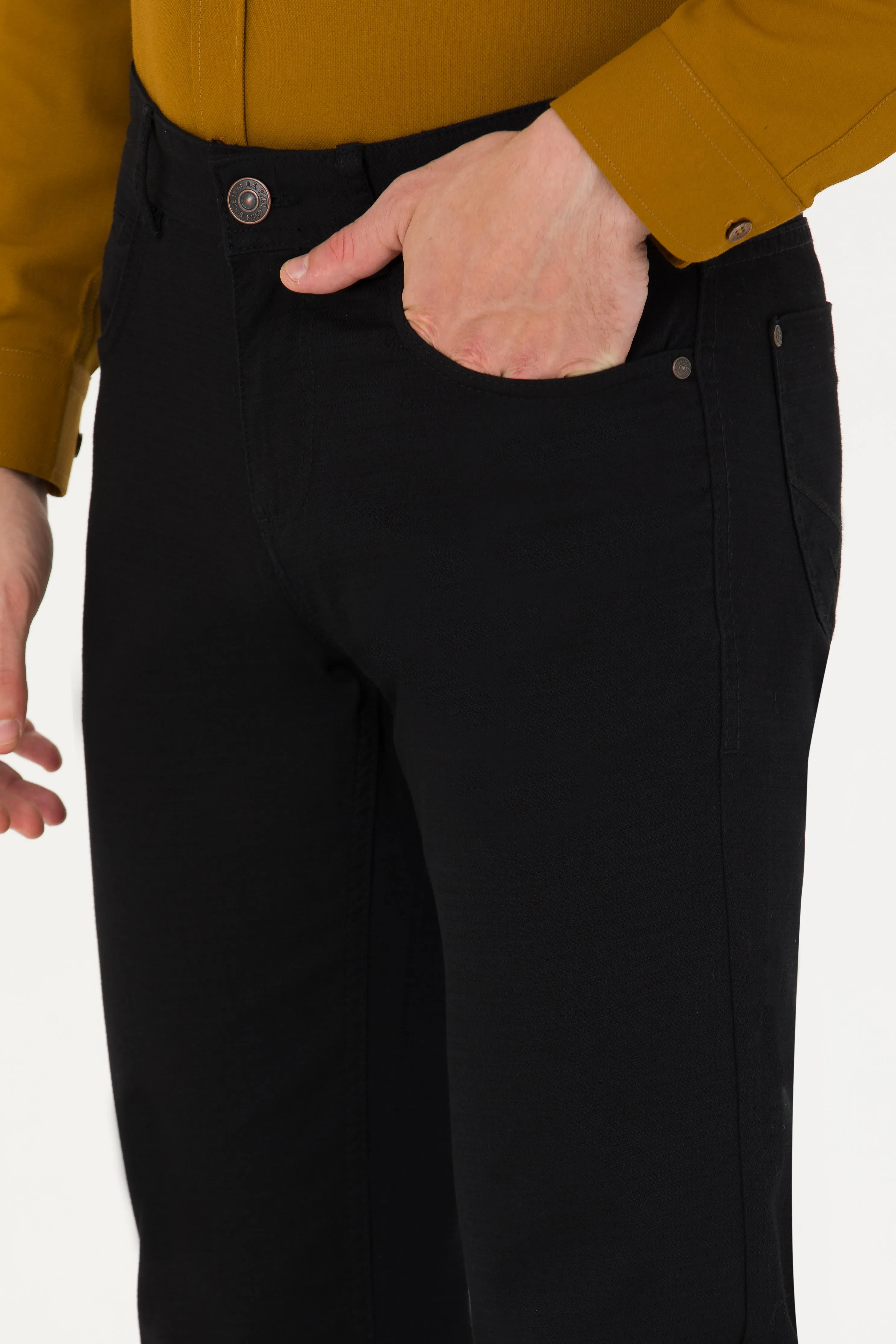 CHINOS MICEL NOIR - 1728006VR046