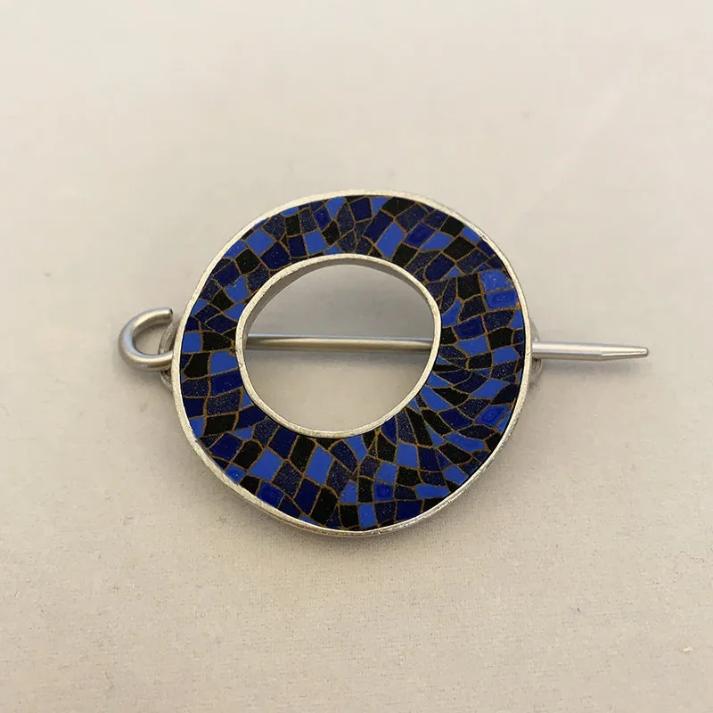 Circle Ring Shawl Pin