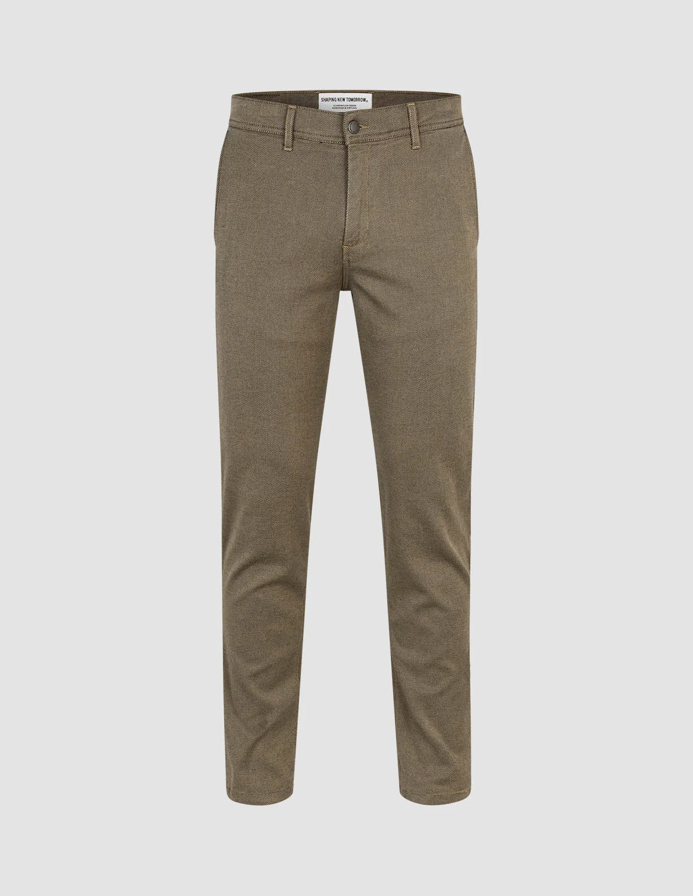 Classic Pants Regular Wooden Beige