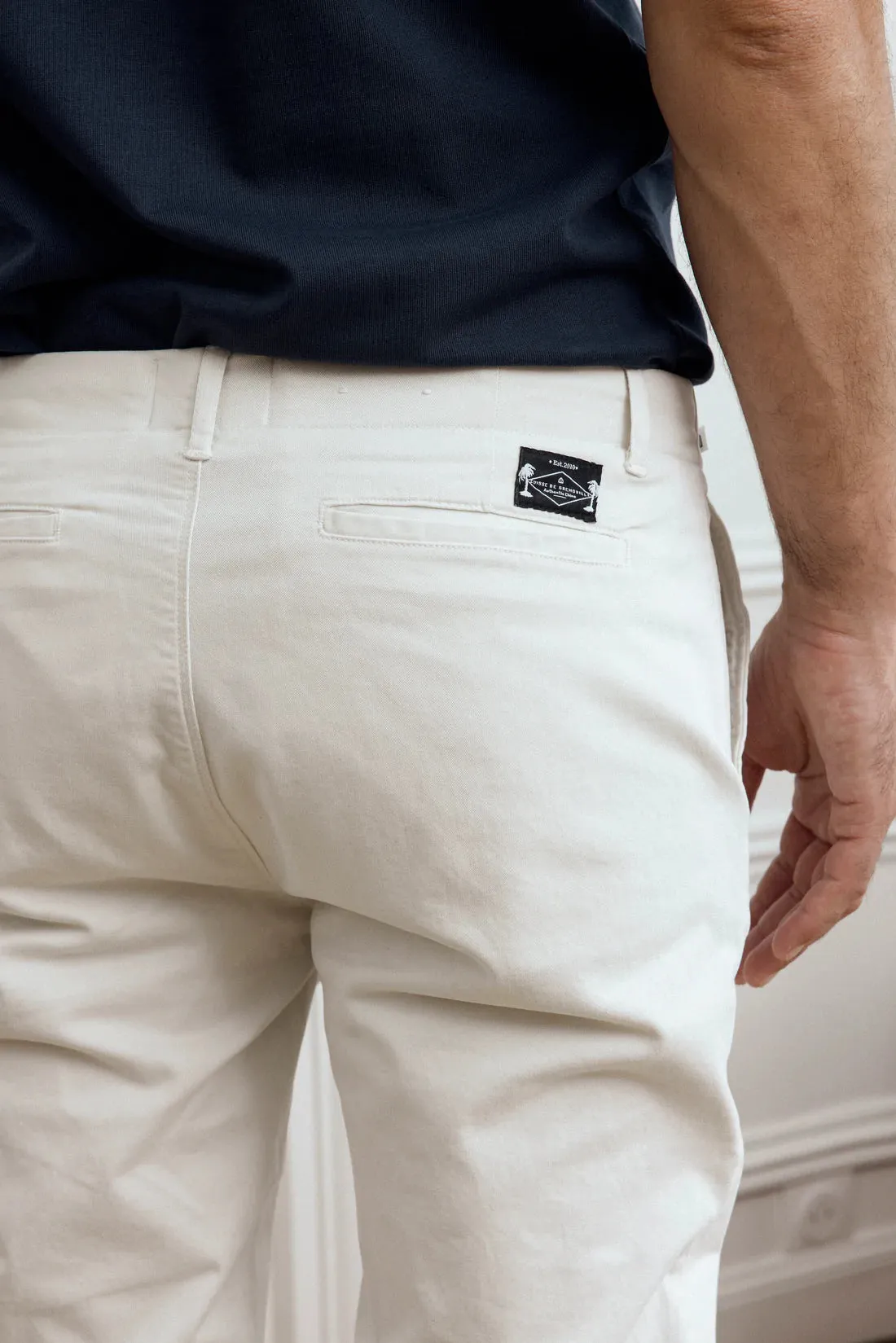 Cuisse de Grenouille Off White Chino