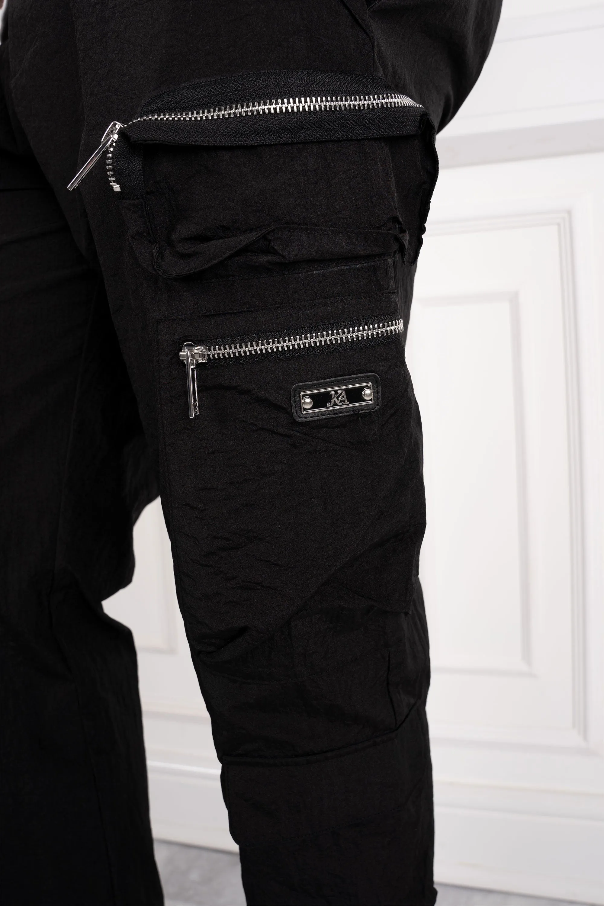 Electra Box Pocket Cargo Pants - Black