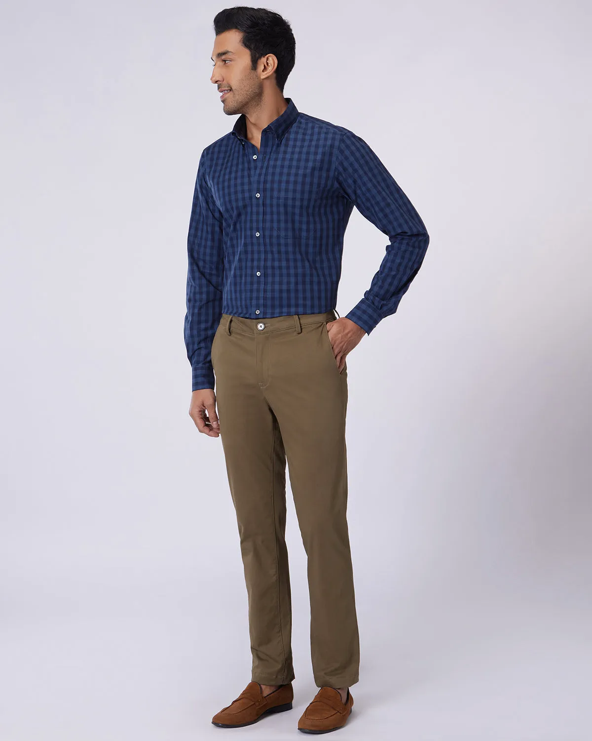 Elevate Everyday Stretch Chinos - Dark Olive