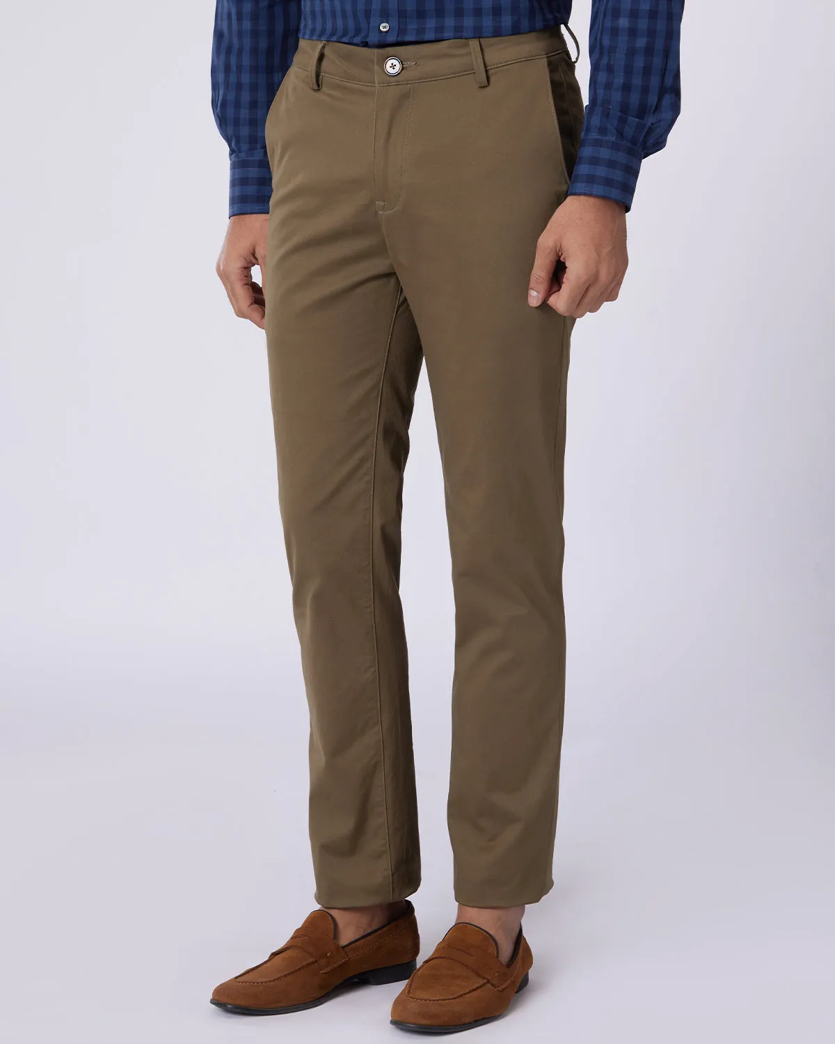 Elevate Everyday Stretch Chinos - Dark Olive