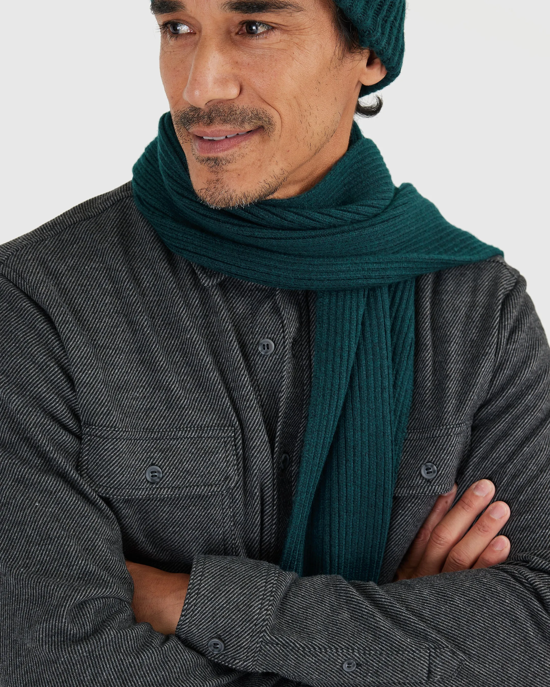 Evergreen Sweater Scarf