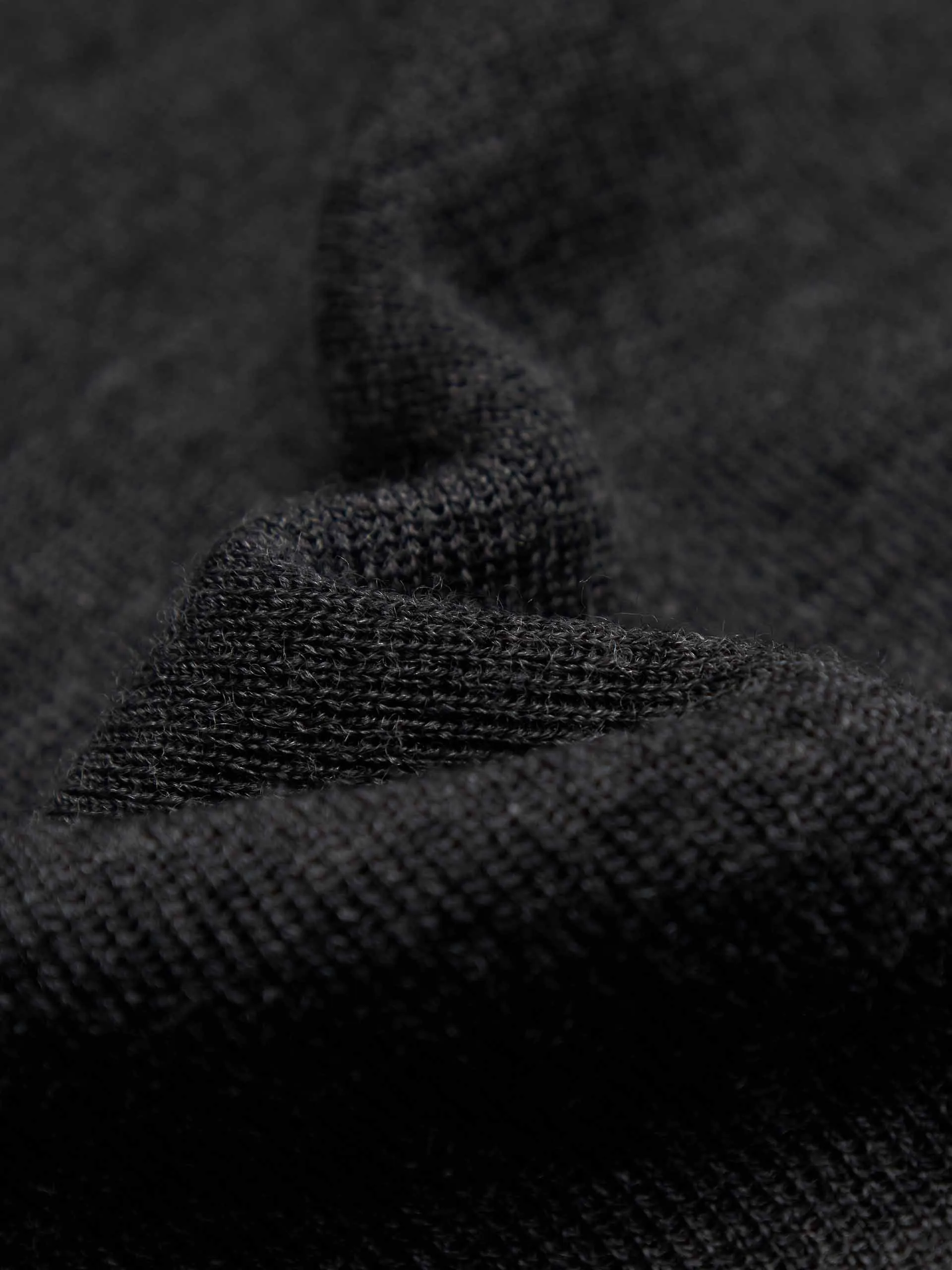 Fitted Merino Wool Sweater