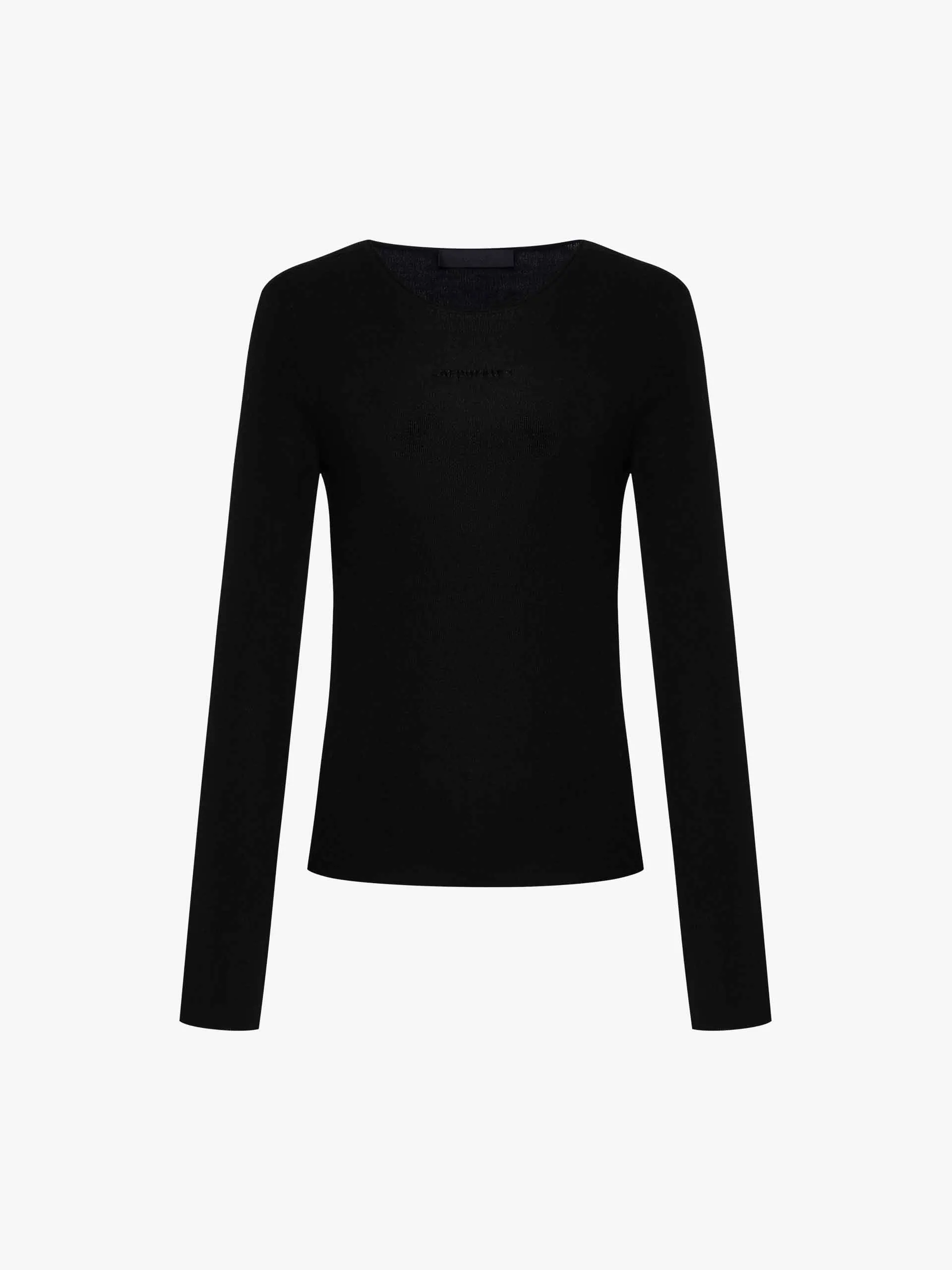 Fitted Merino Wool Sweater