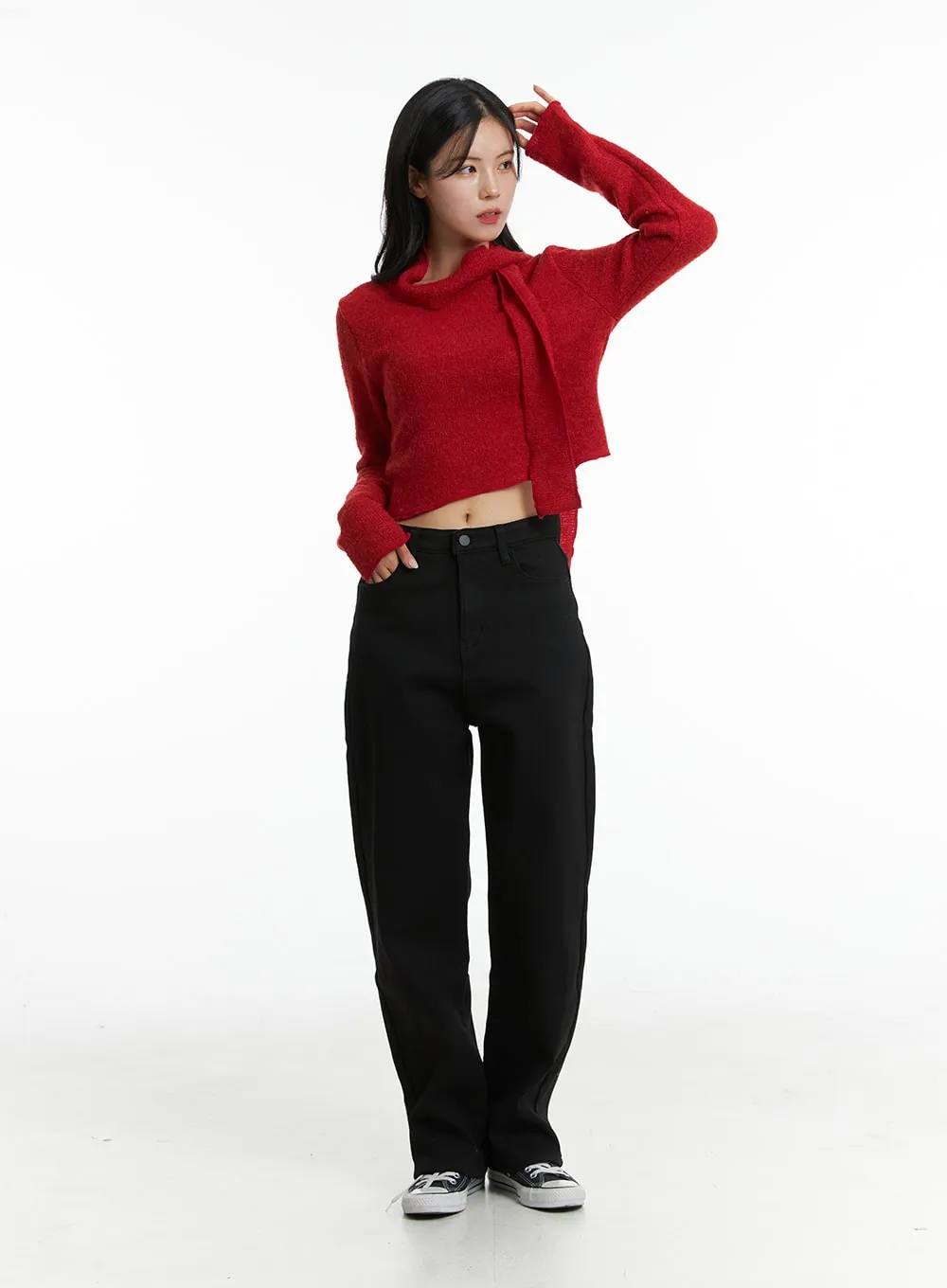 Fleece Straight Leg Pants OD307