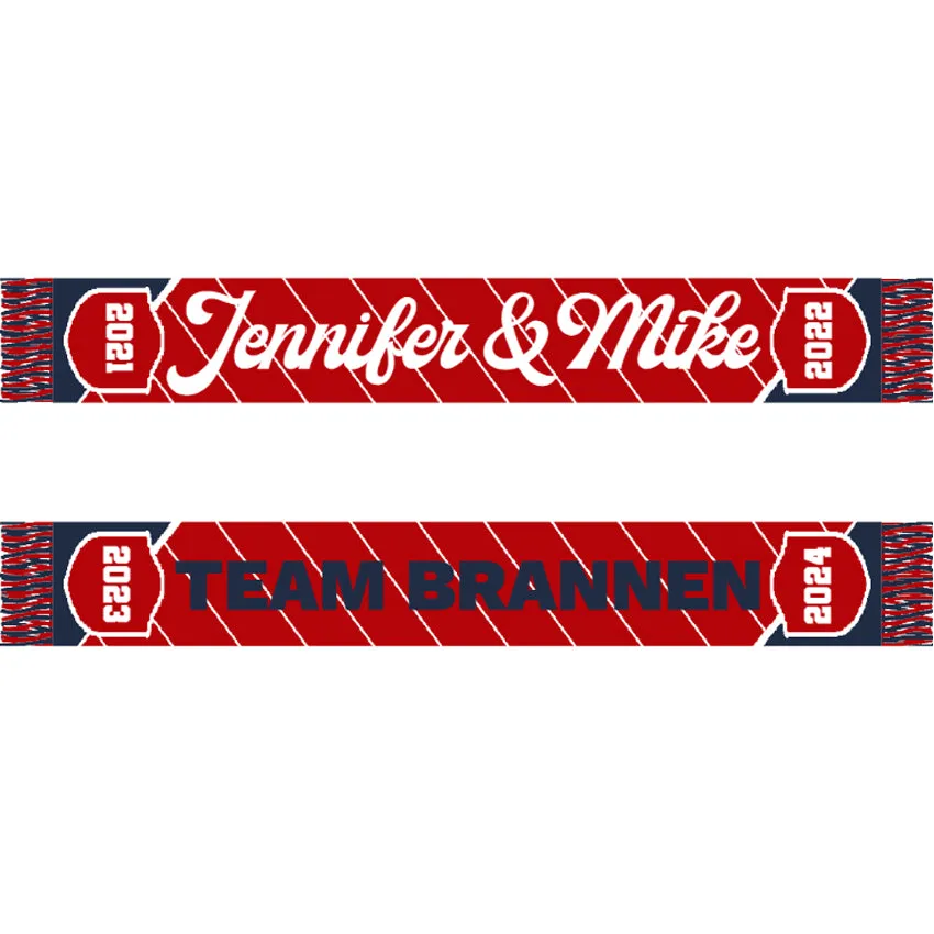 Football Field Custom Scarf