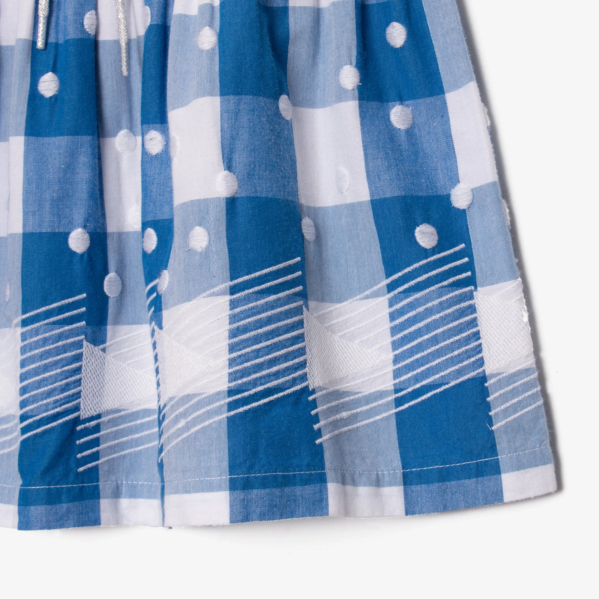 Girl maxi gingham dress