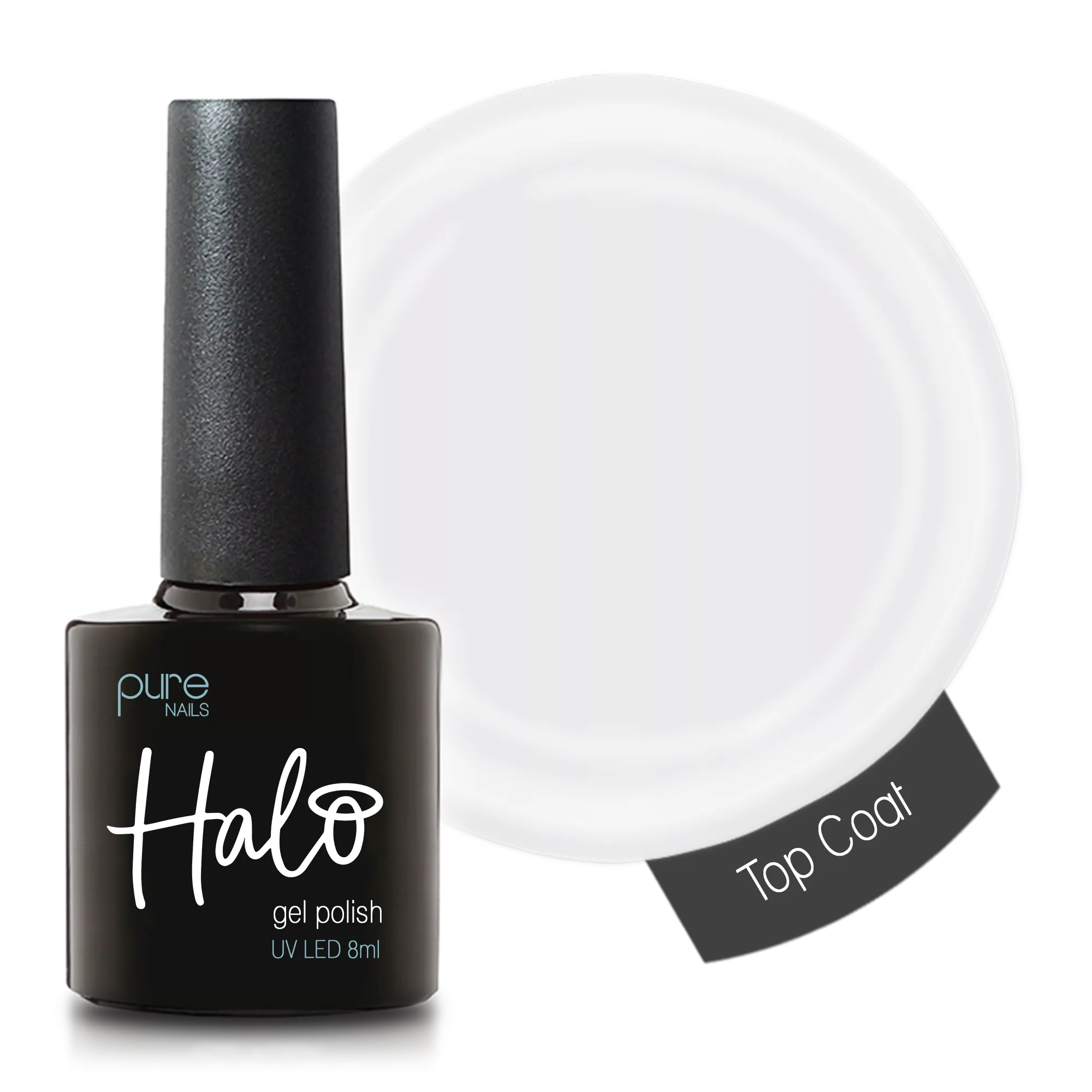 Halo Gel Polish Top Coat (Wipe)