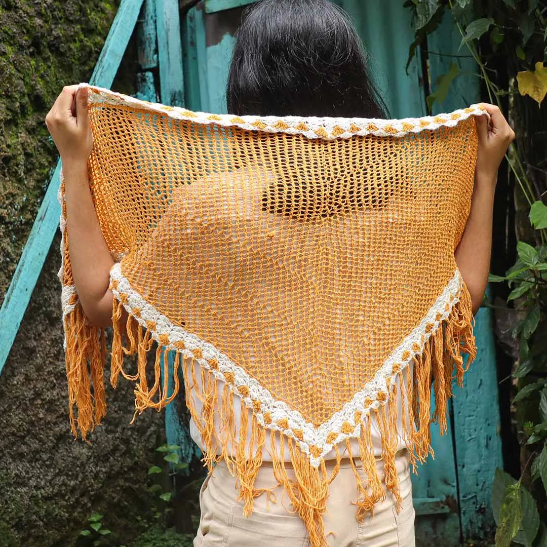 Helio Lace Knitted Shawl Pattern