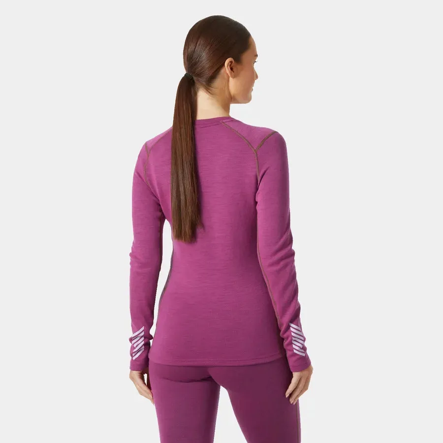 Helly Hansen Lifa Merino Midweight Graphic Crew - Women's