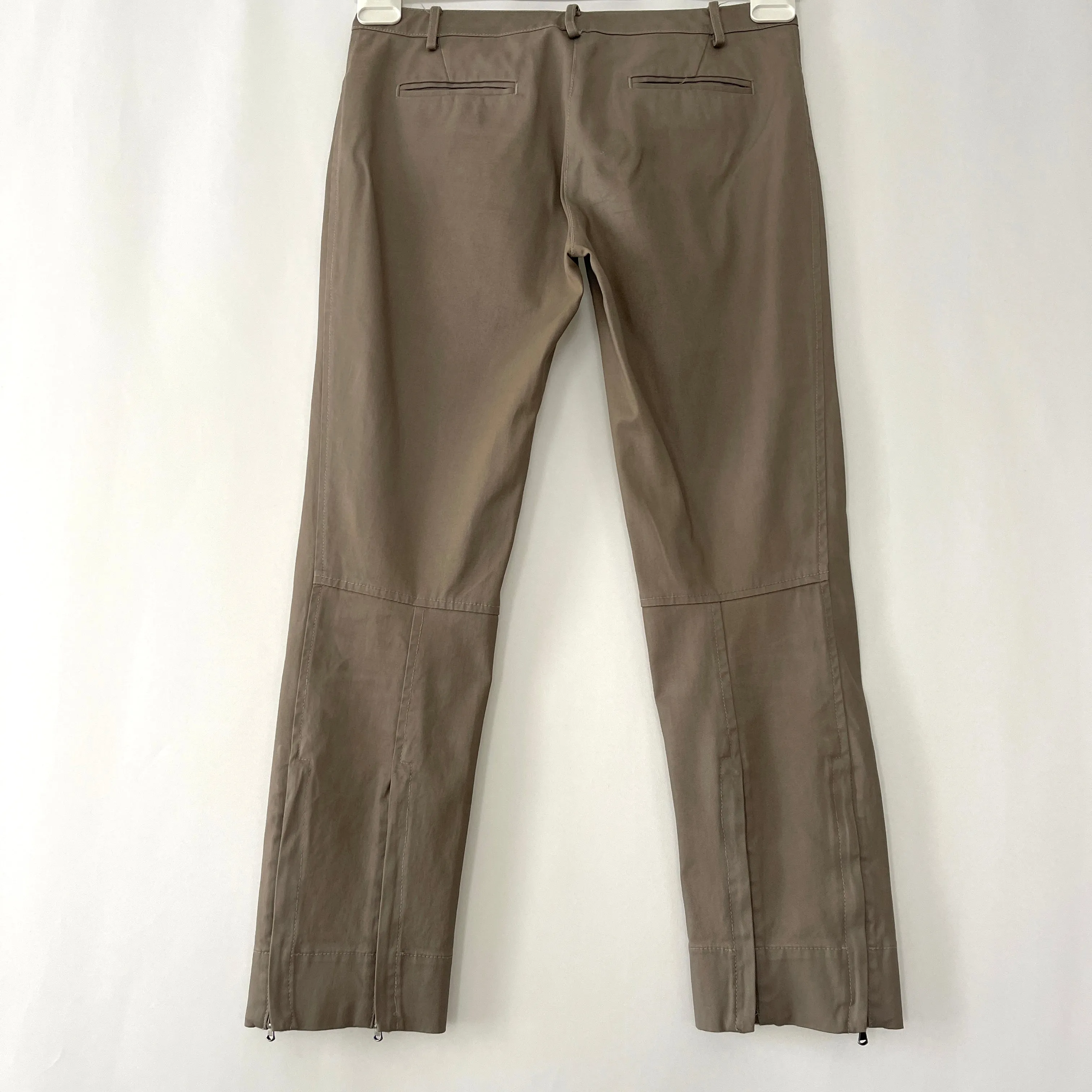 ILARIA NISTRI Waxed Cotton Pants