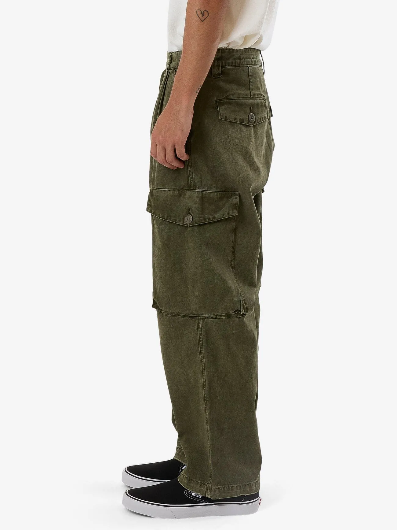 Issued Big Slacker Cargo Pant - Grape Leaf