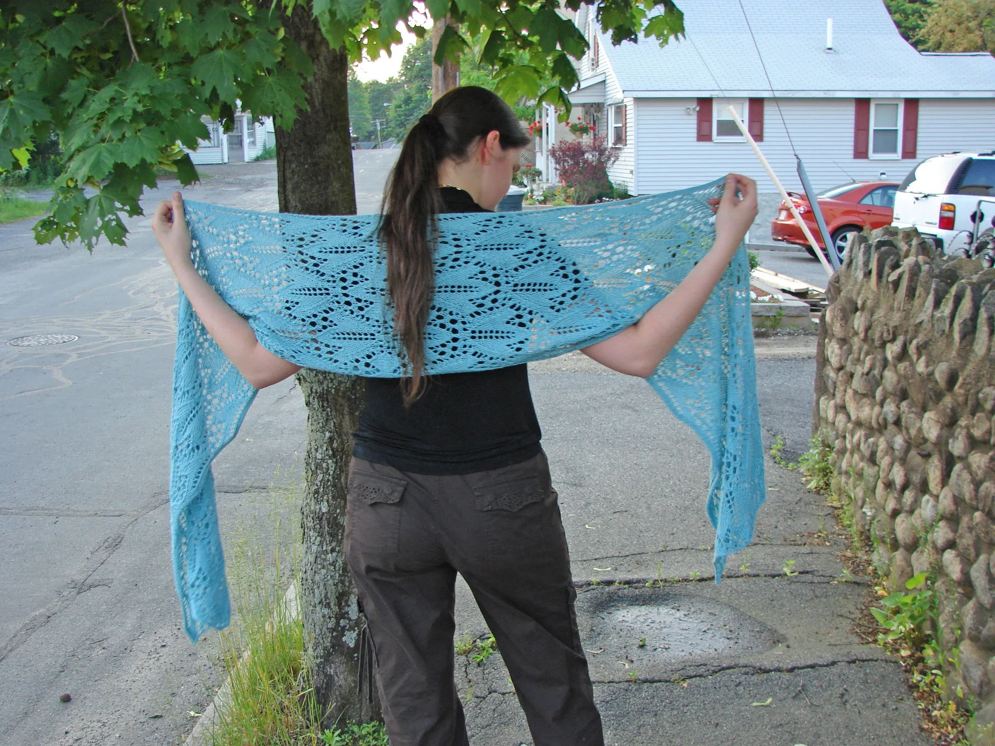 Ivy Leaf Shawl