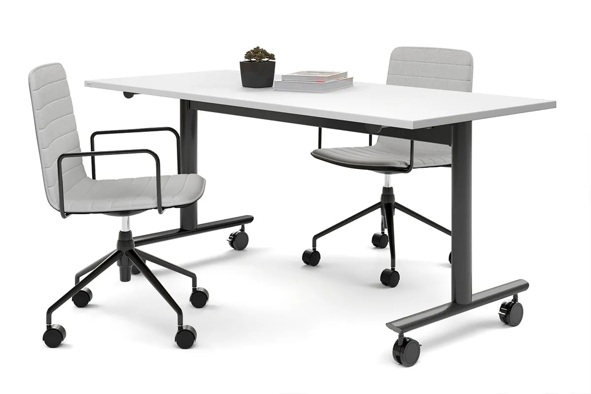 Jasonl Flip Top/Folding Mobile Meeting Room Table - Solana [1200L x 700W]