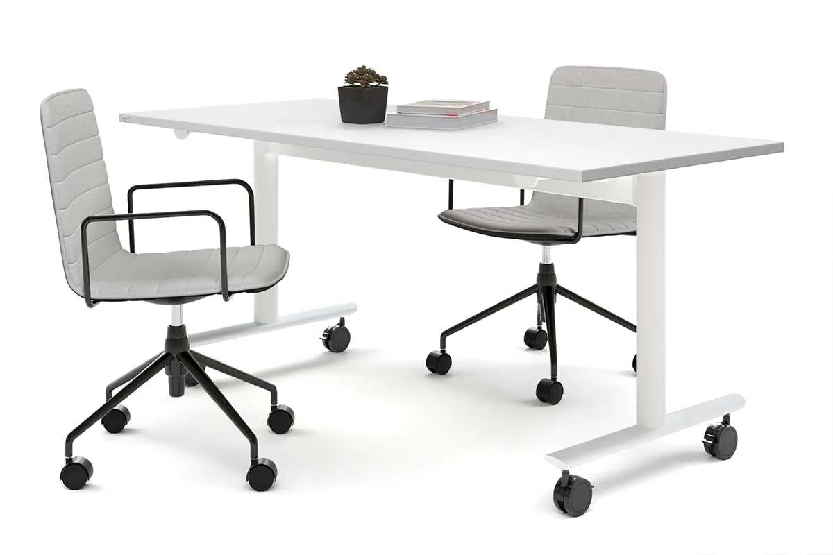 Jasonl Flip Top/Folding Mobile Meeting Room Table - Solana [1200L x 700W]