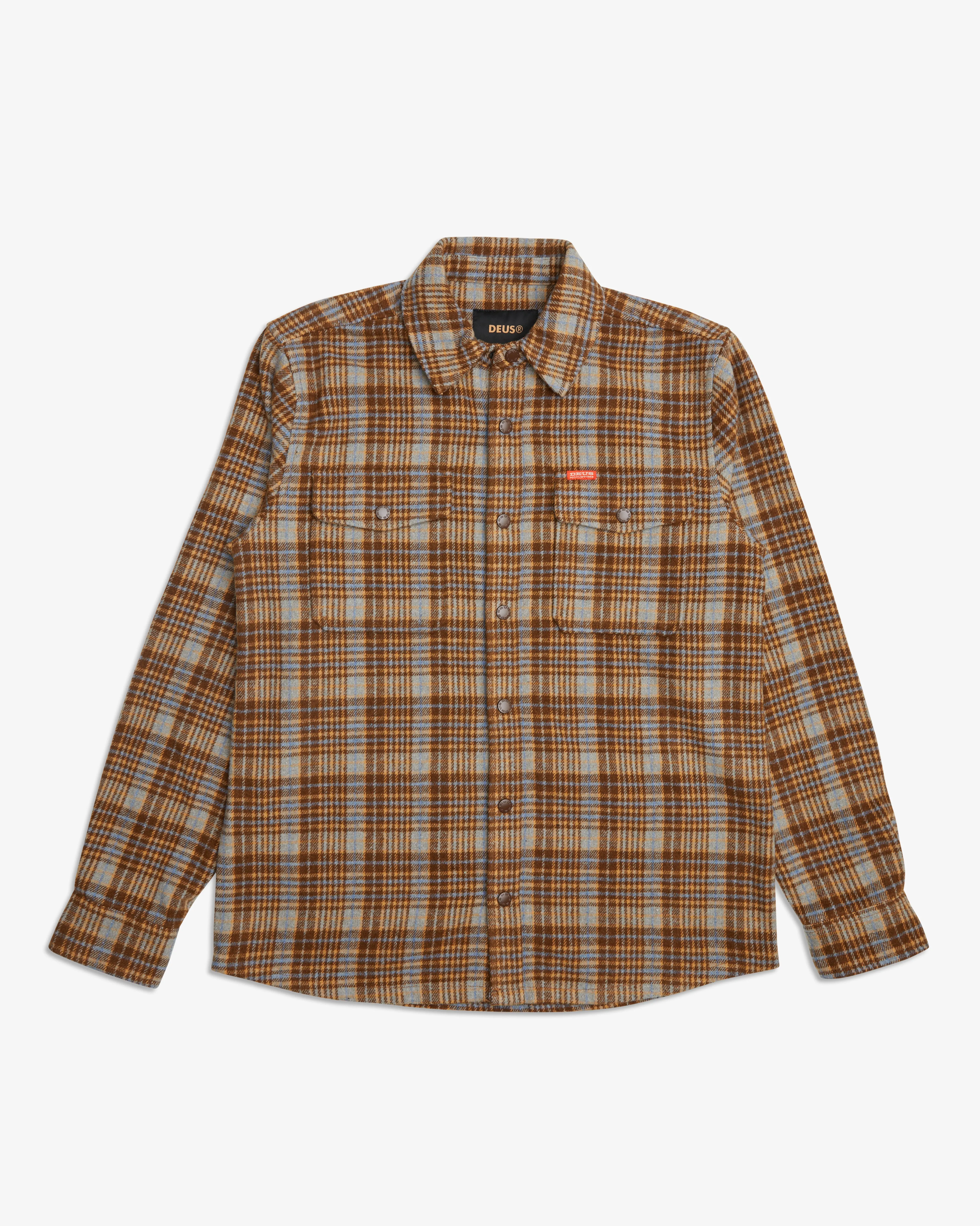 Kalyn Check Shirt - Brown Check