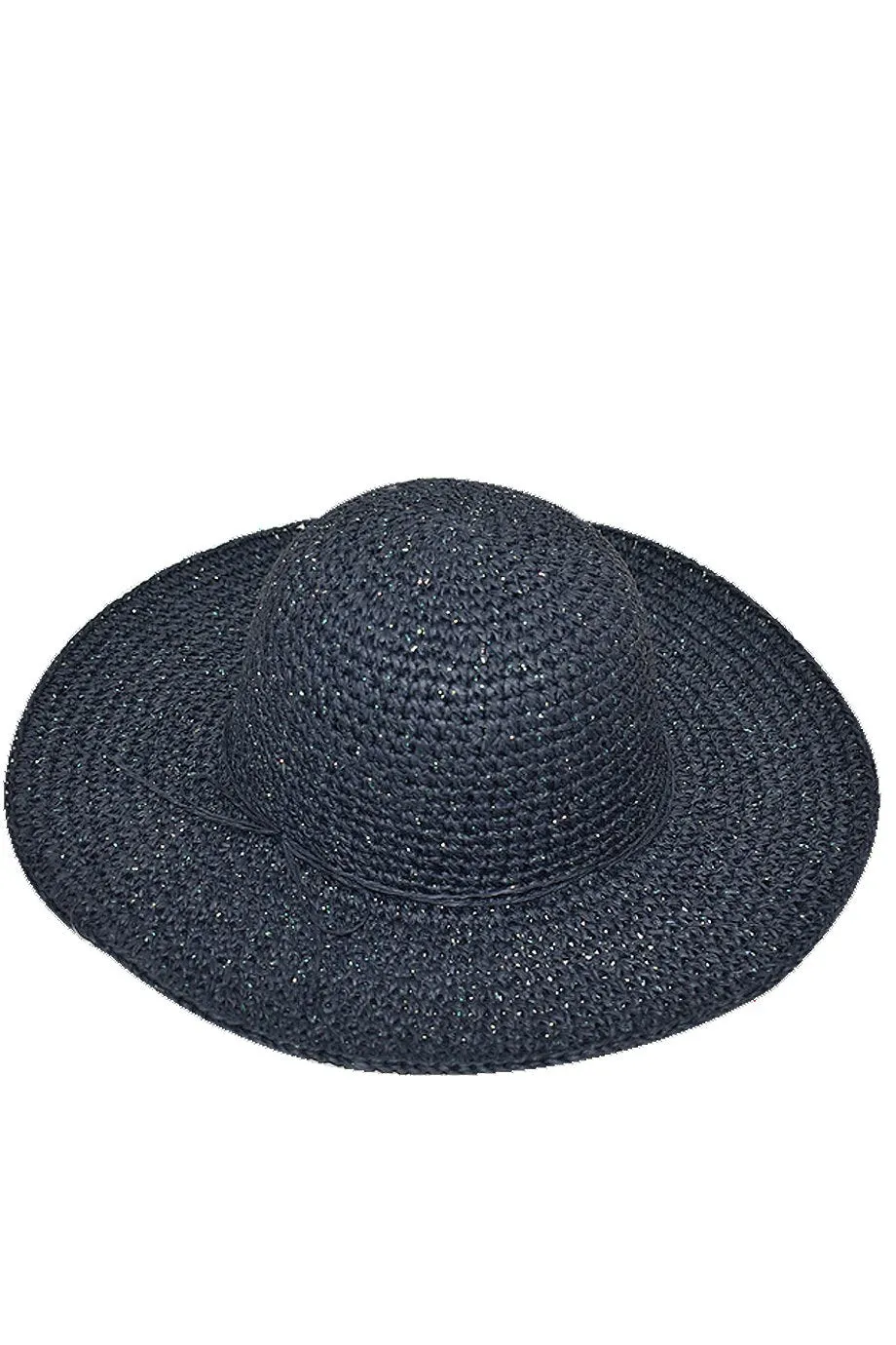 Kartenia Blue Straw Beach Hat