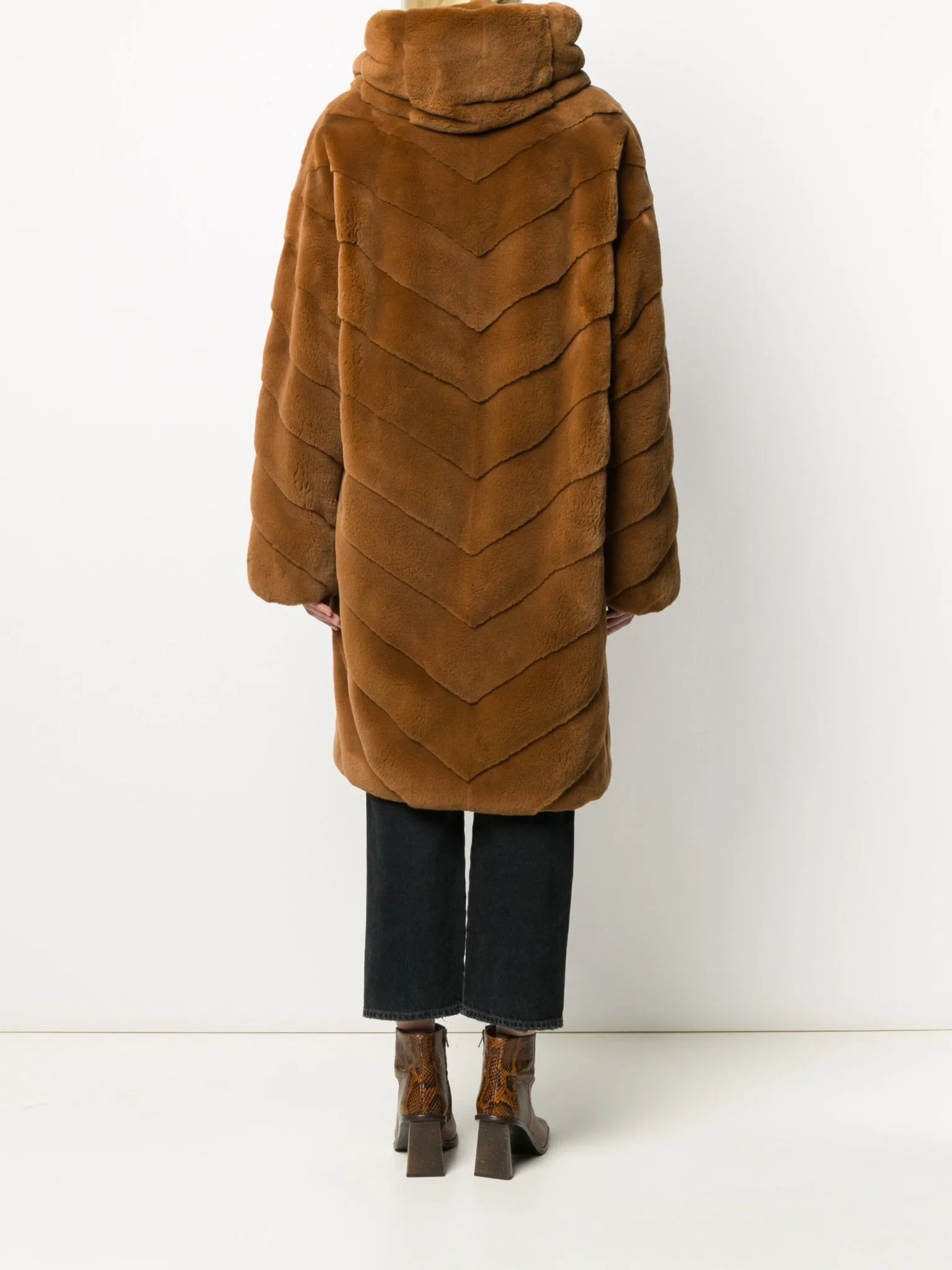 LISKA sheared mink coat