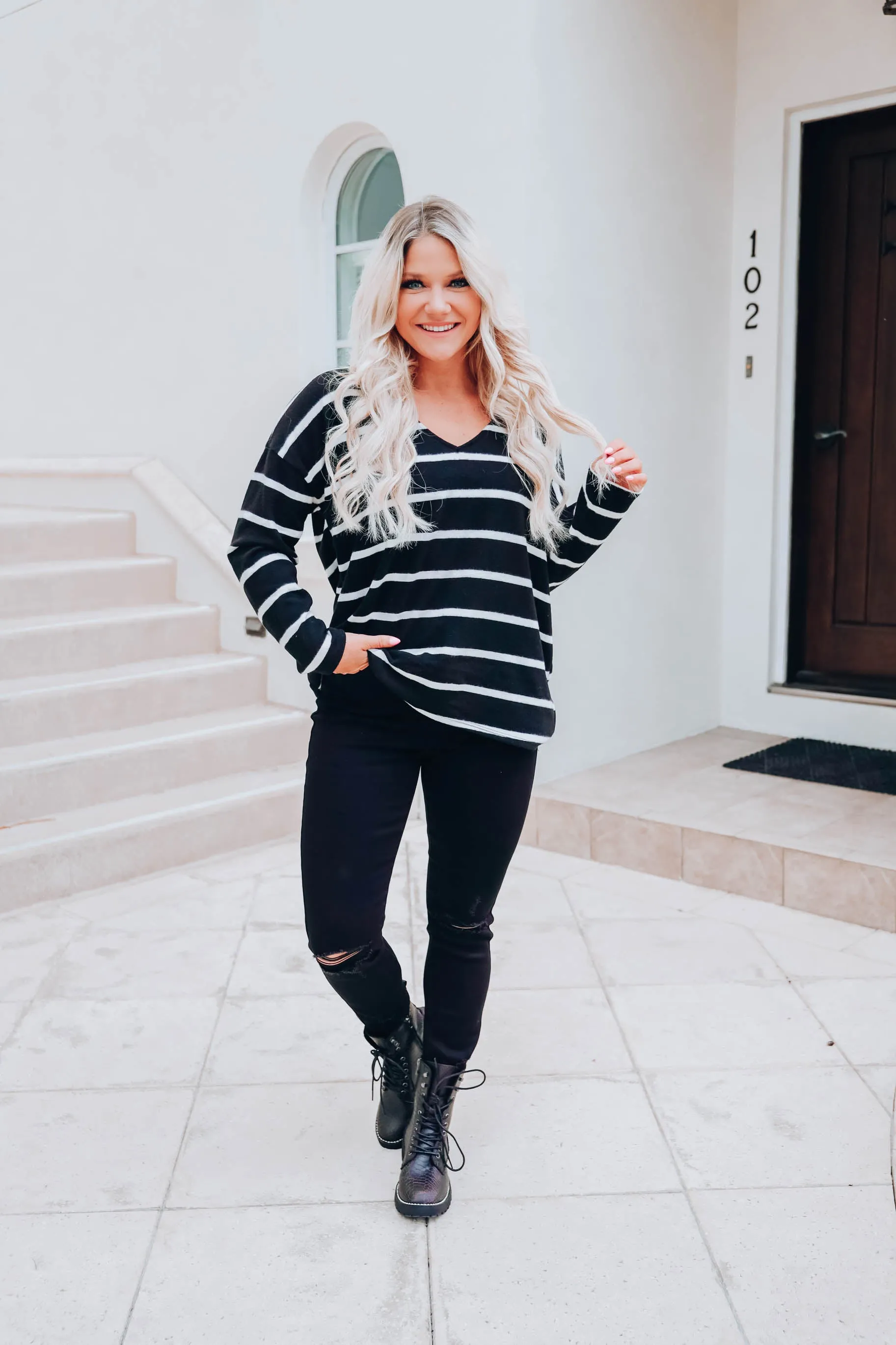 Lulu Striped Sweater