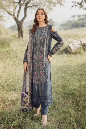 M Prints By Maria B Unstitched 3 Piece Winter Edition Collection'2024-06-A